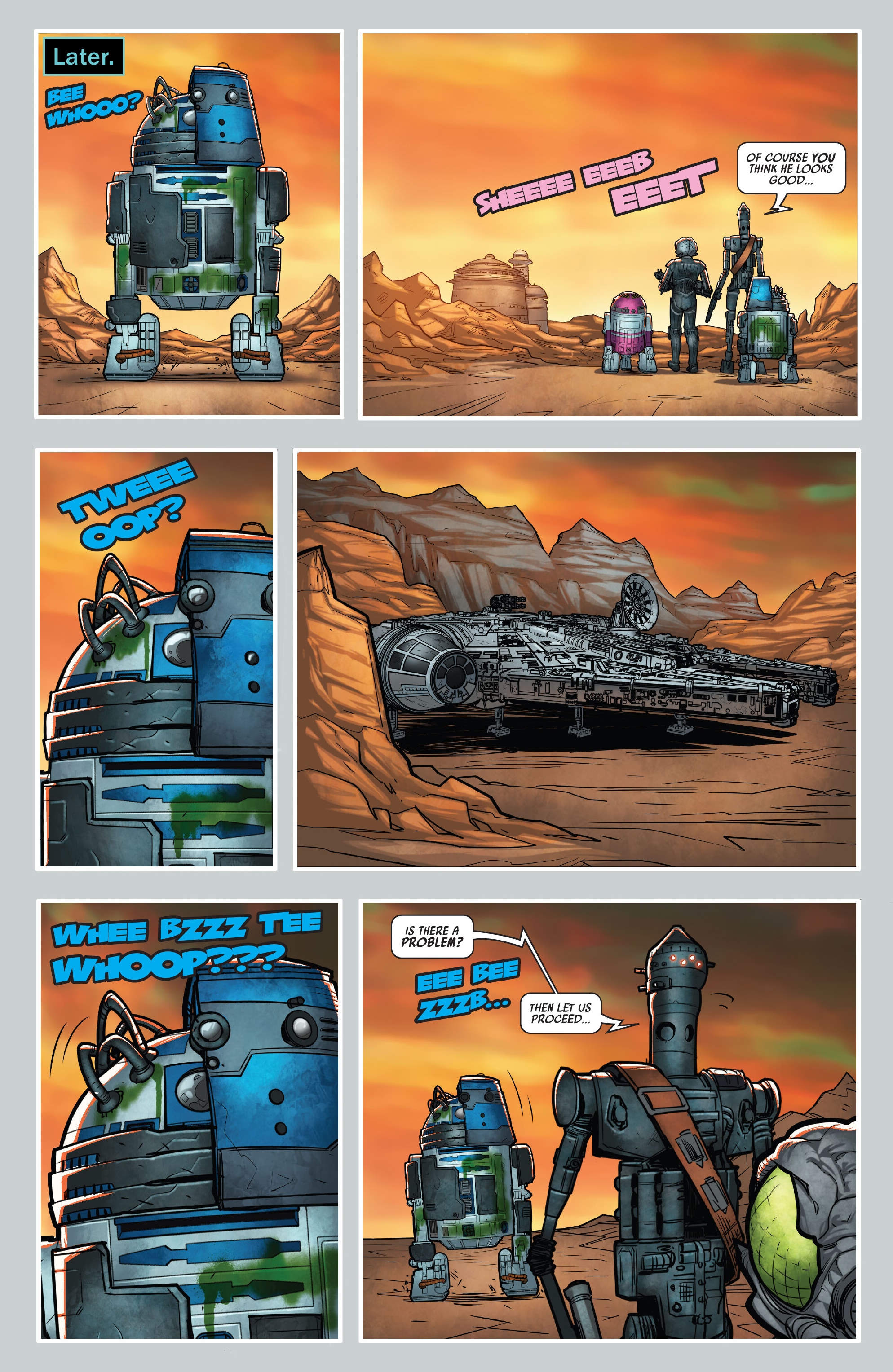 Read online Star Wars: Dark Droids - D-Squad comic -  Issue #4 - 9