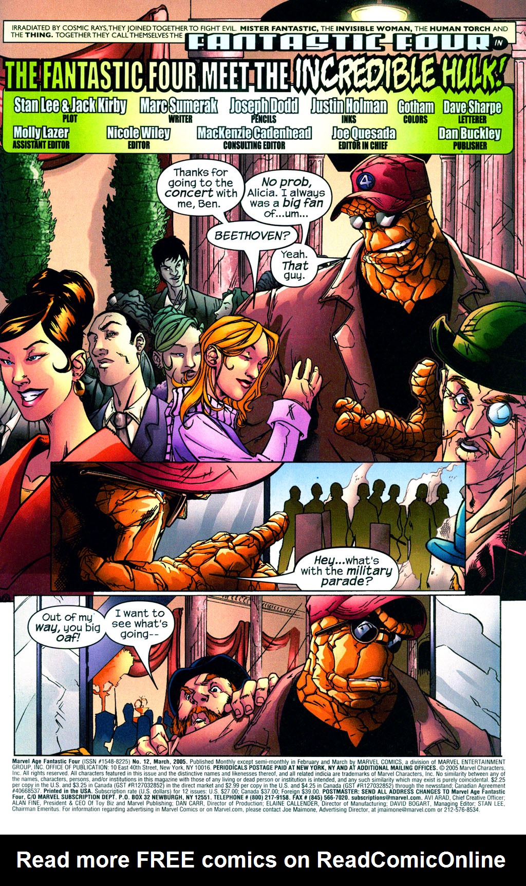 Read online Marvel Age Fantastic Four comic -  Issue # Marvel Age - Fantastic Four 12 - 2