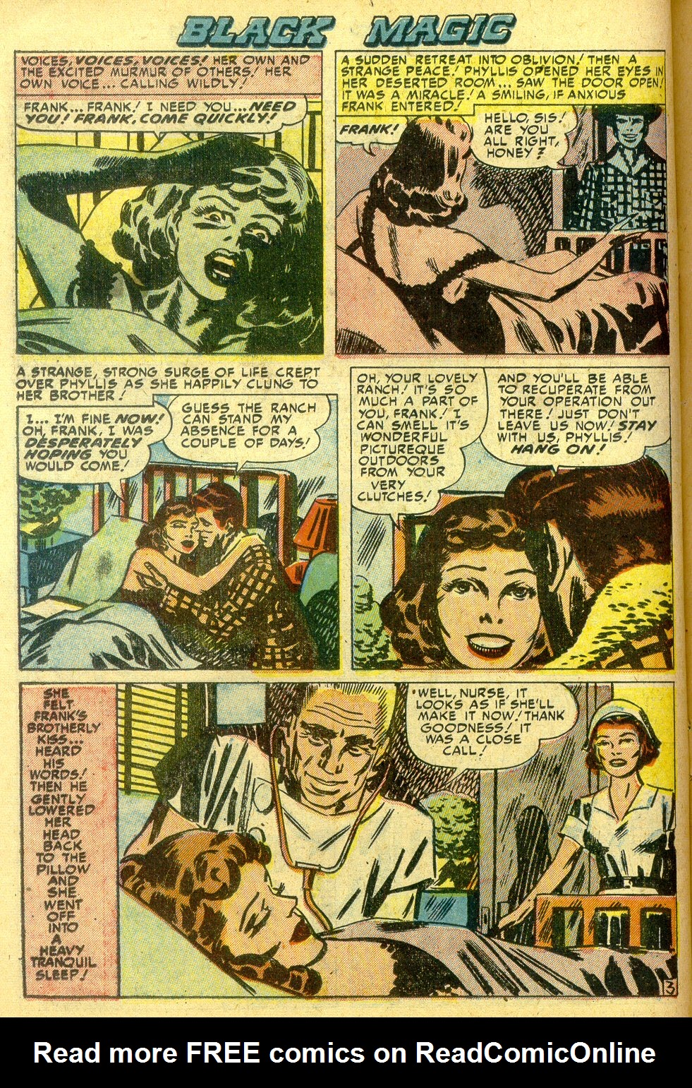 Read online Black Magic (1950) comic -  Issue #10 - 18