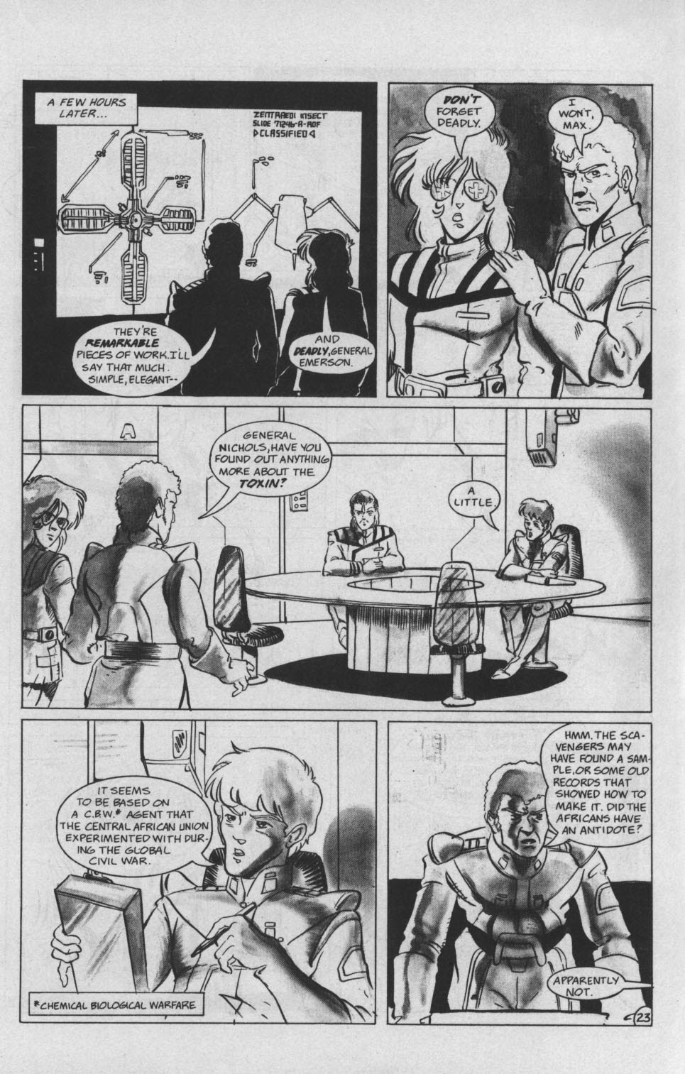 Read online Robotech II: The Sentinels - The Malcontent Uprisings comic -  Issue #10 - 25