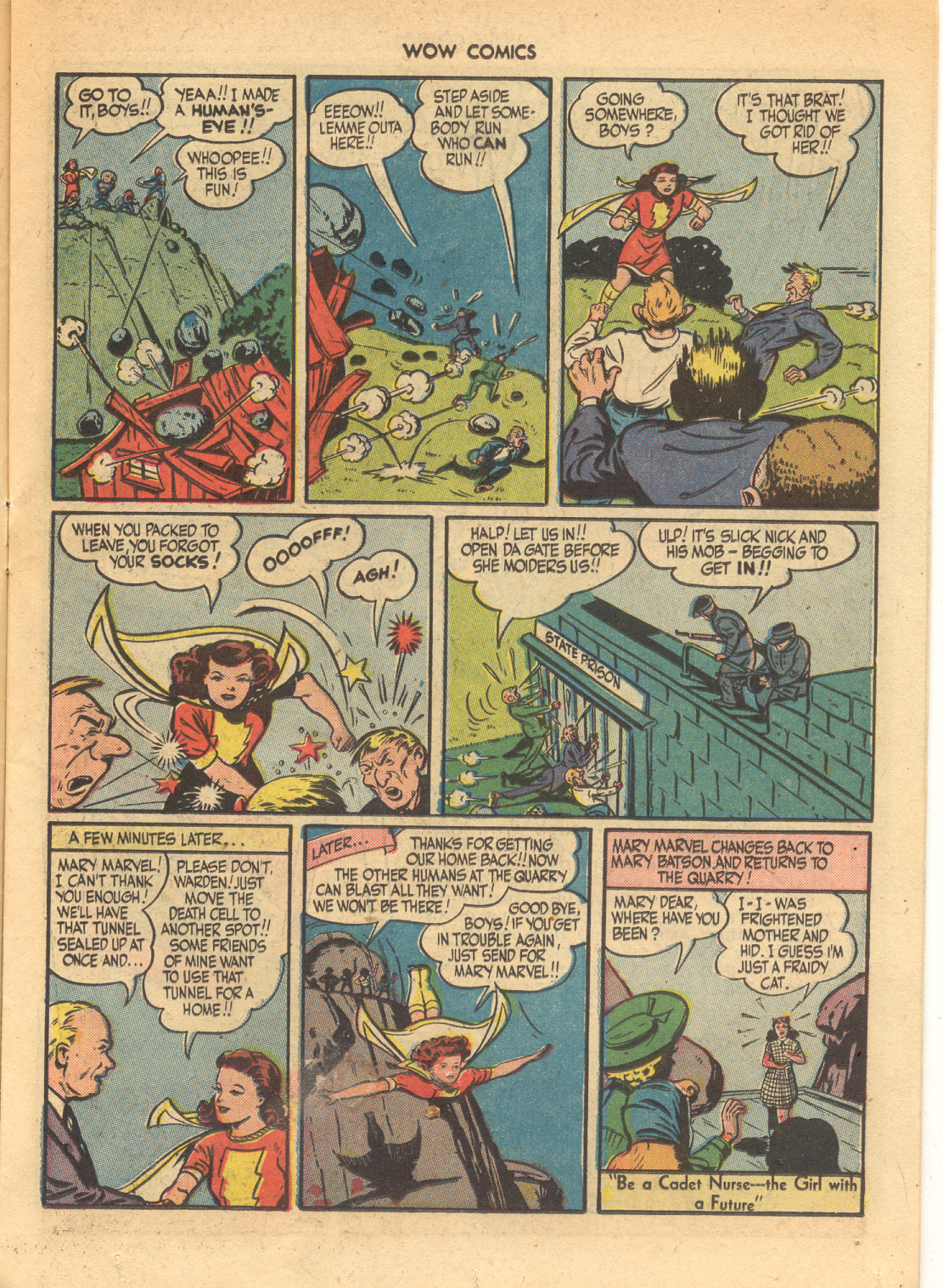 Read online Wow Comics comic -  Issue #33 - 11