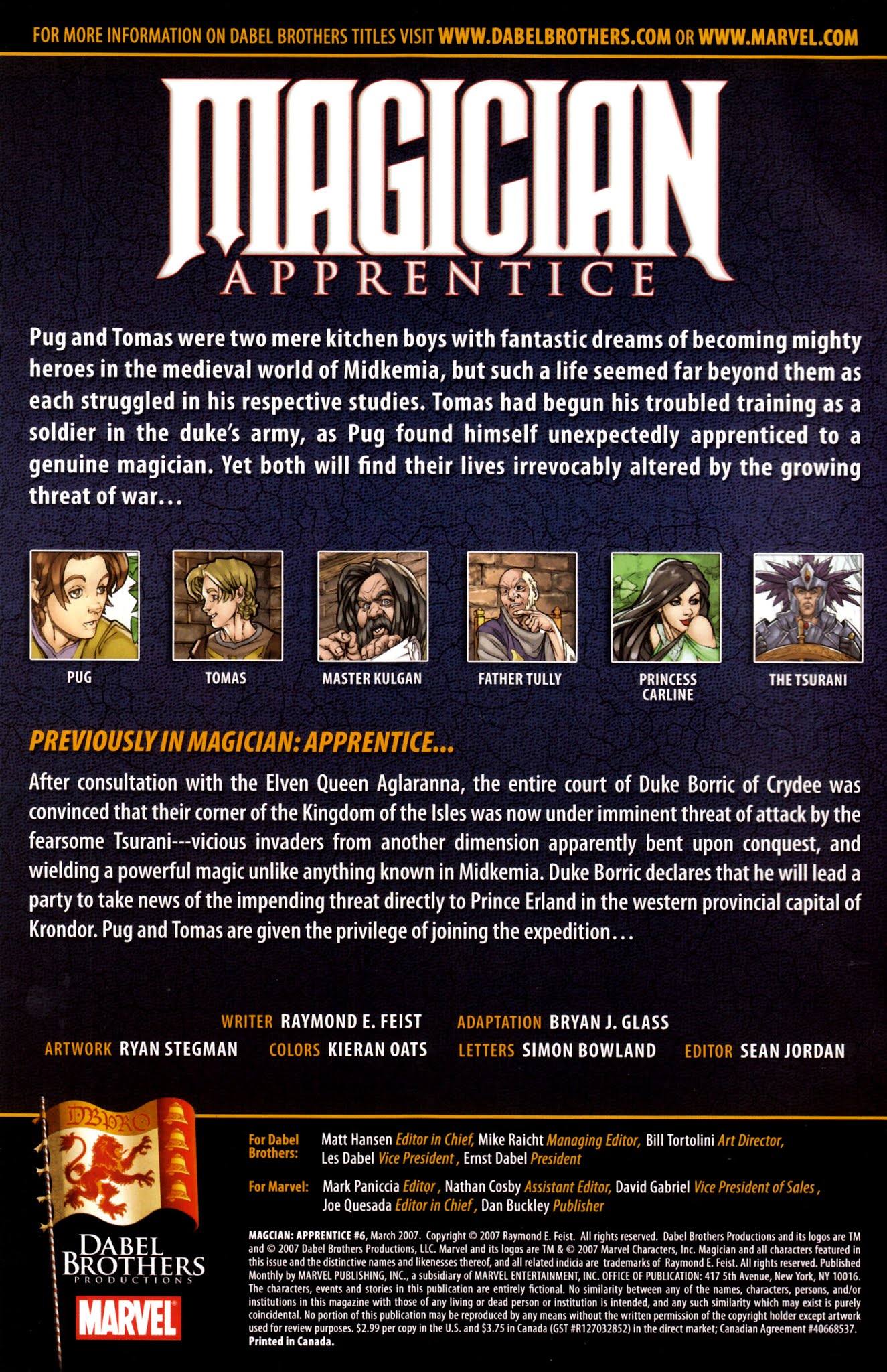 Read online Magician: Apprentice comic -  Issue #6 - 2