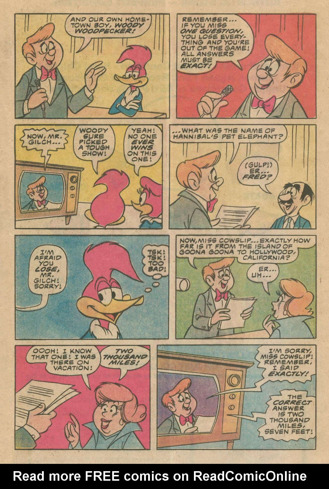 Read online Walter Lantz Woody Woodpecker (1962) comic -  Issue #189 - 24