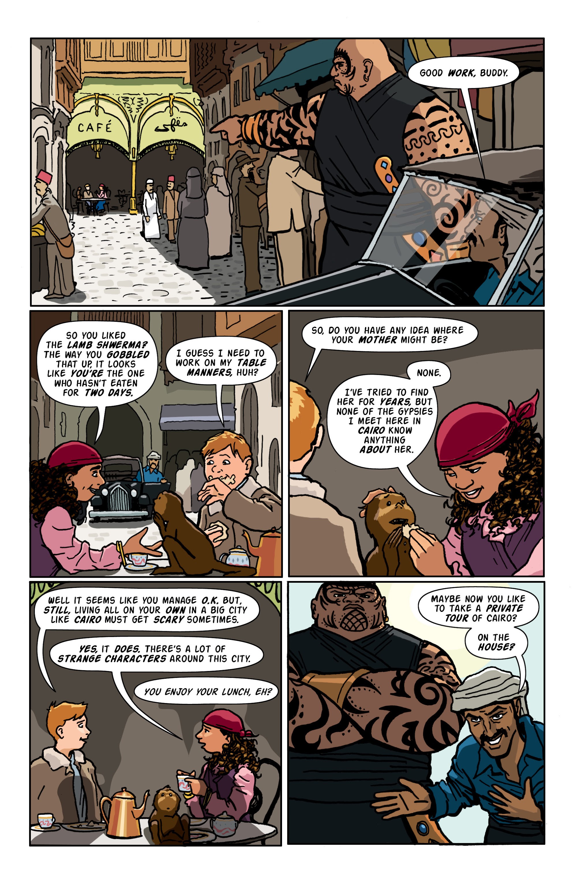 Read online Rocket Robinson and the Pharaoh's Fortune comic -  Issue # TPB (Part 1) - 40