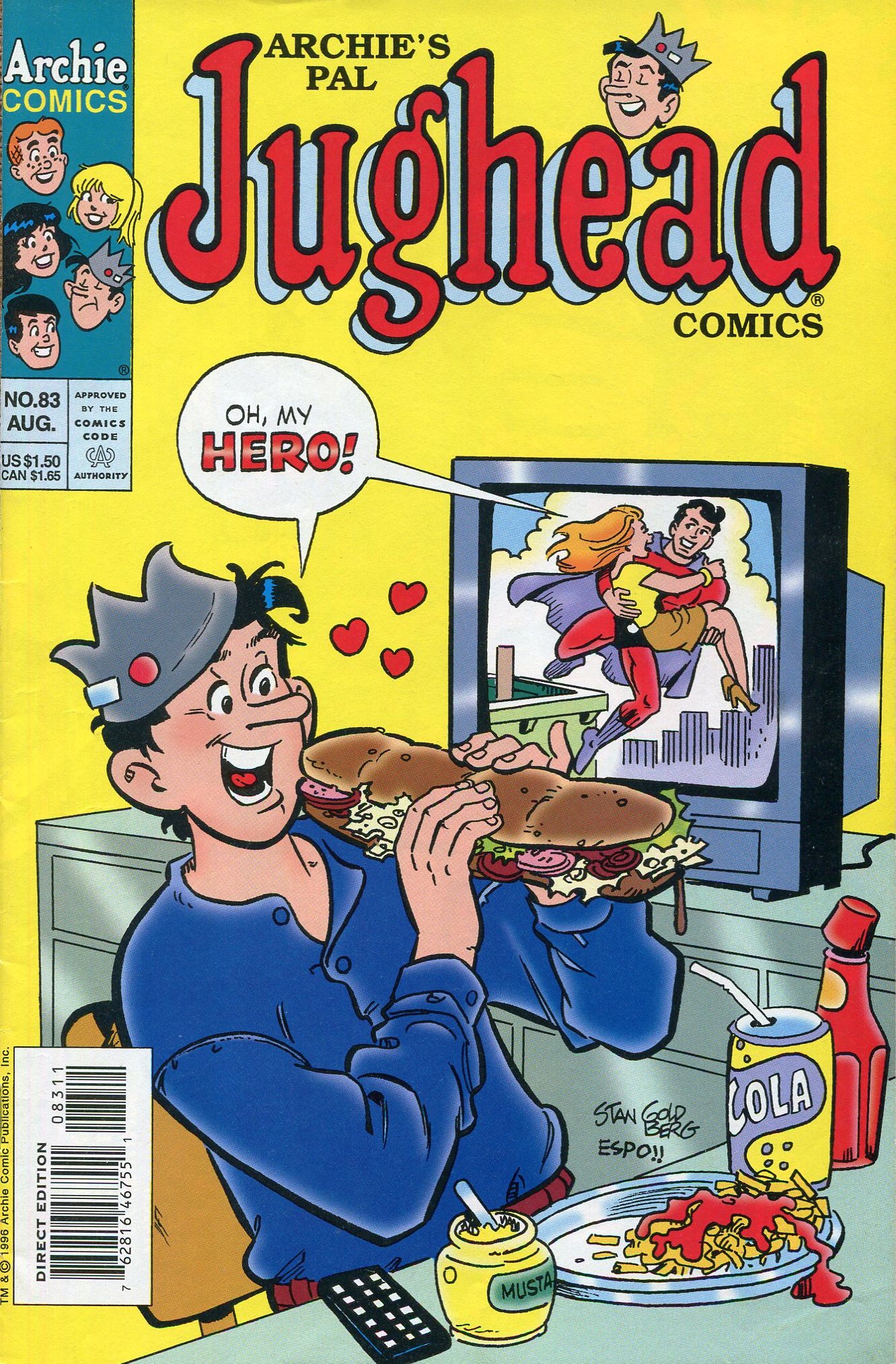 Read online Archie's Pal Jughead Comics comic -  Issue #83 - 1