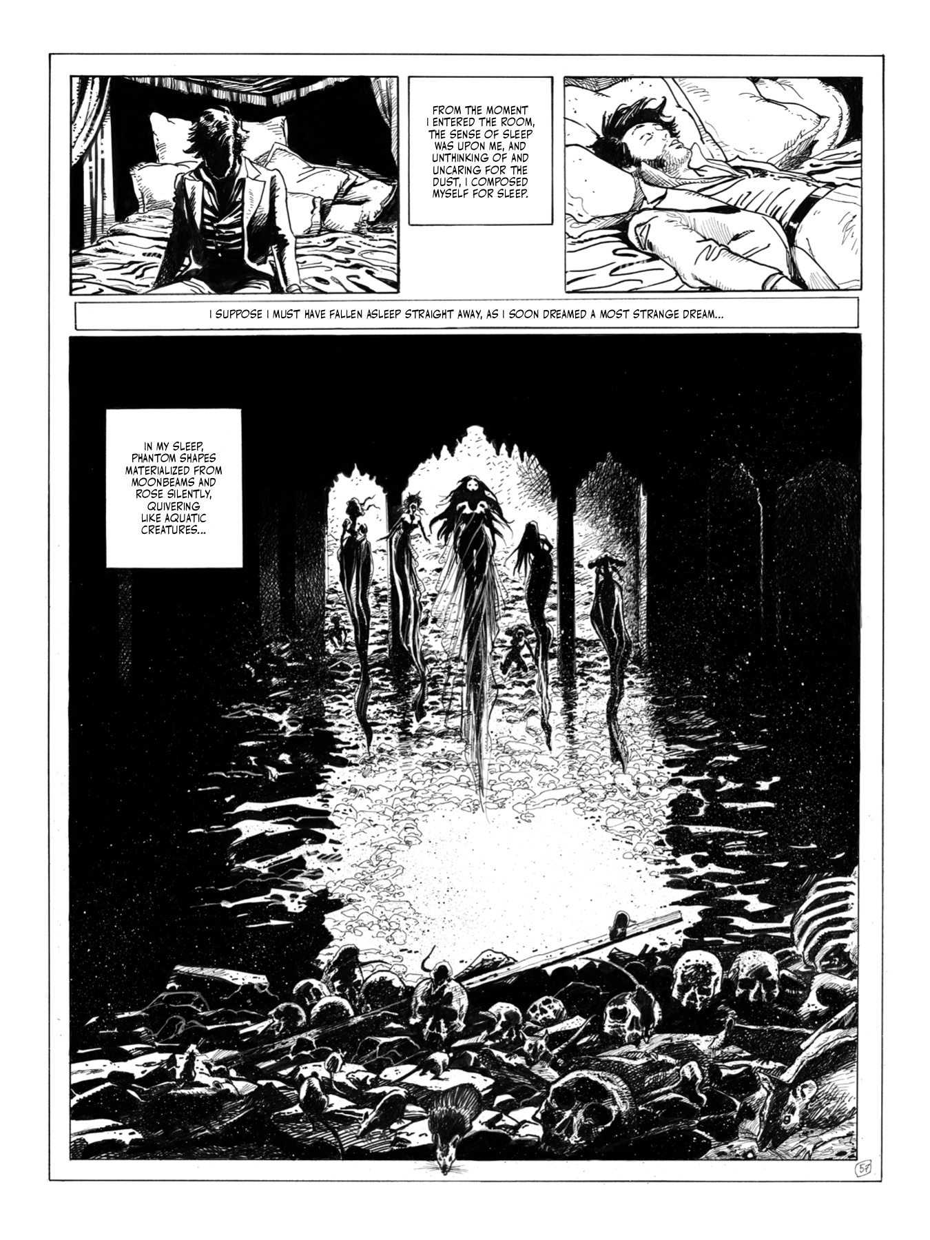 Read online Bram Stoker's Dracula by Georges Bess comic -  Issue # TPB (Part 1) - 56