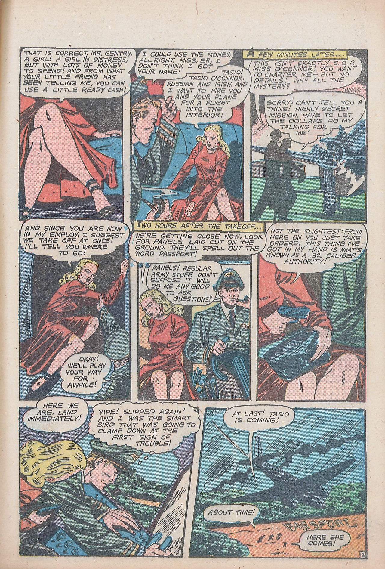 Read online Bruce Gentry comic -  Issue #4 - 29