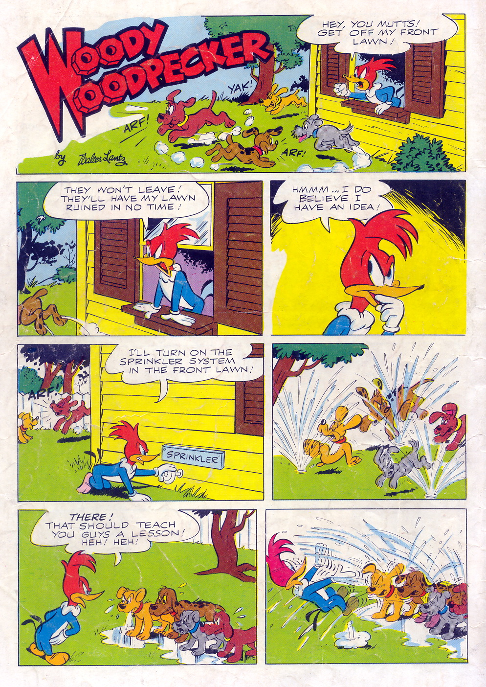 Read online Walter Lantz Woody Woodpecker (1952) comic -  Issue #30 - 36