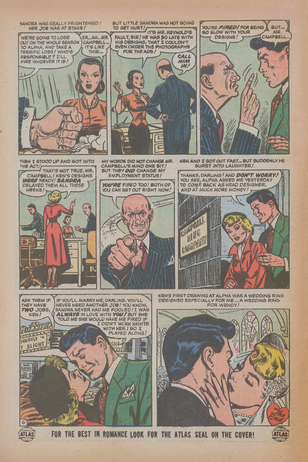 Read online Love Romances comic -  Issue #39 - 8