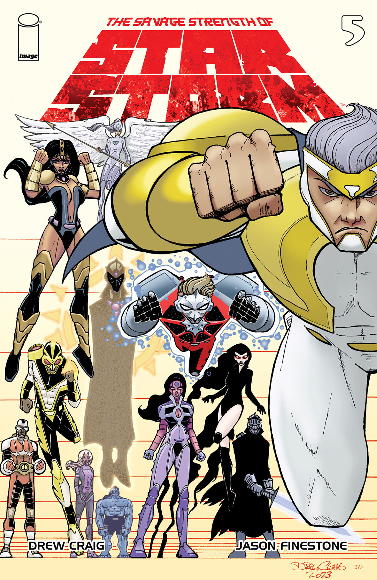 Read online The Savage Strength of Starstorm comic -  Issue #5 - 1
