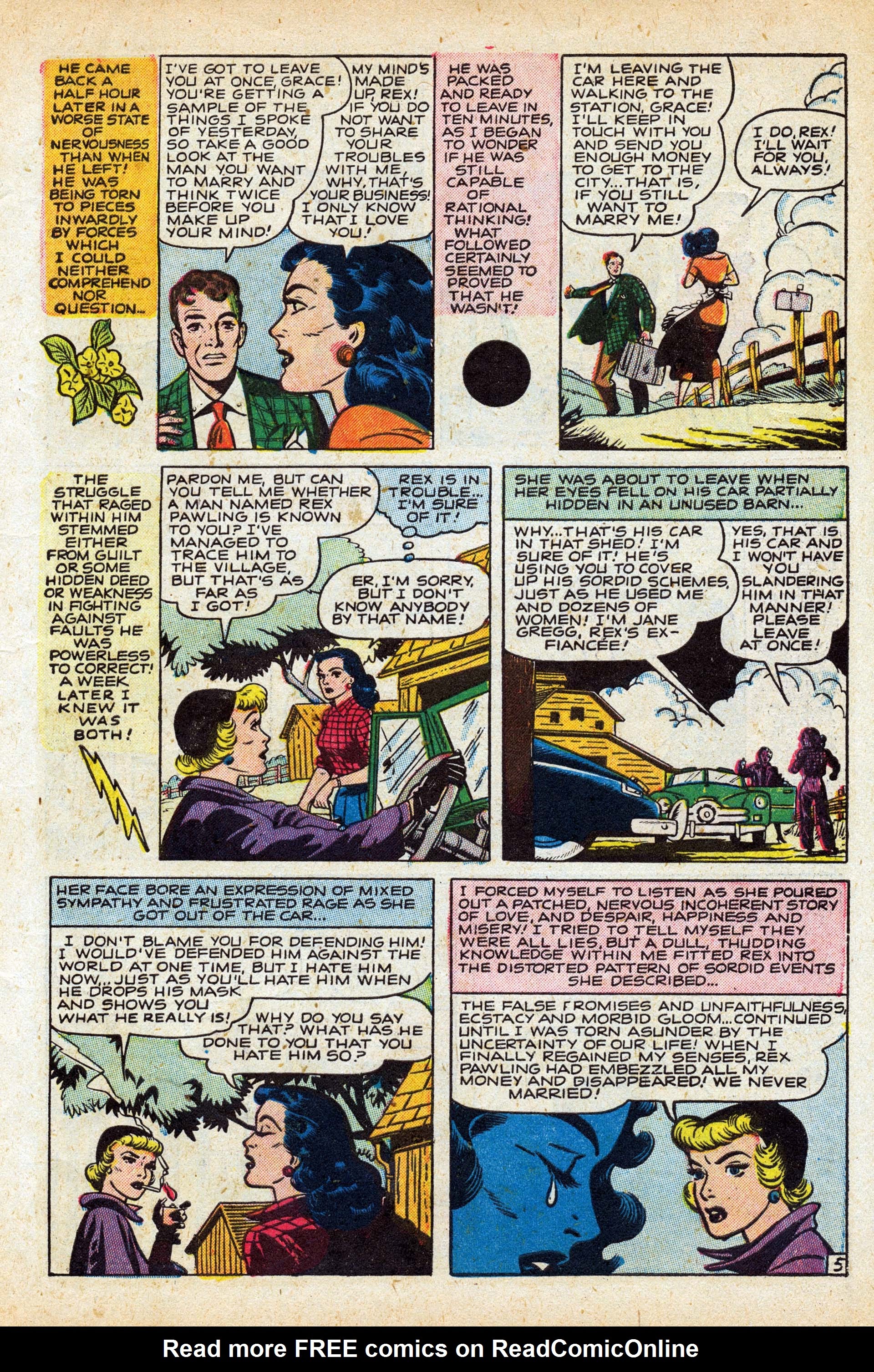 Read online Love Romances comic -  Issue #12 - 7