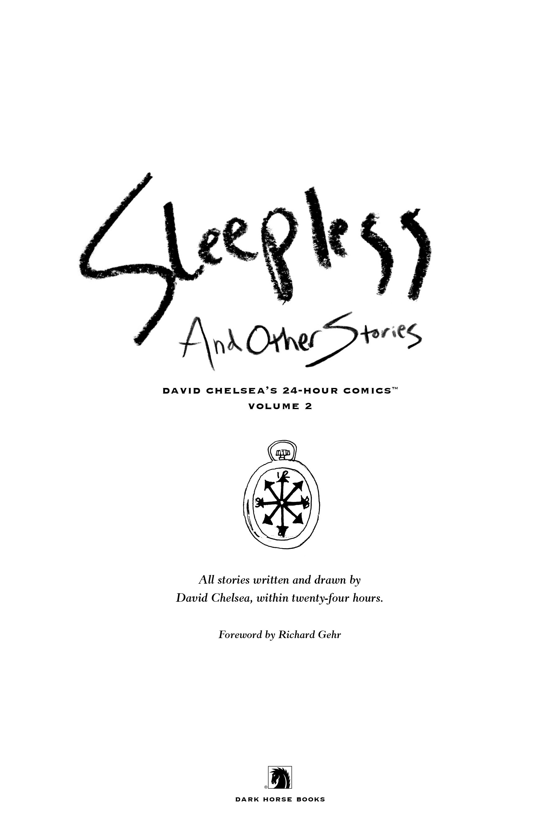 Read online Sleepless and Other Stories: David Chelsea’s 24-Hour Comics comic -  Issue # TPB (Part 1) - 5