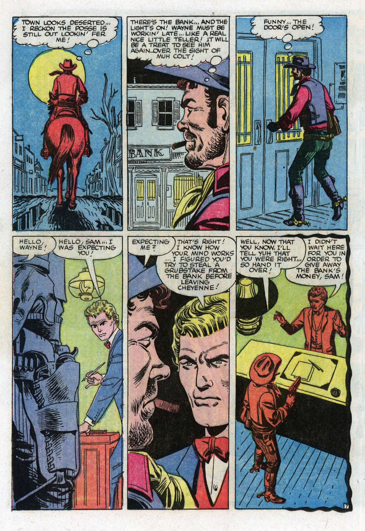 Read online Western Gunfighters (1956) comic -  Issue #25 - 19