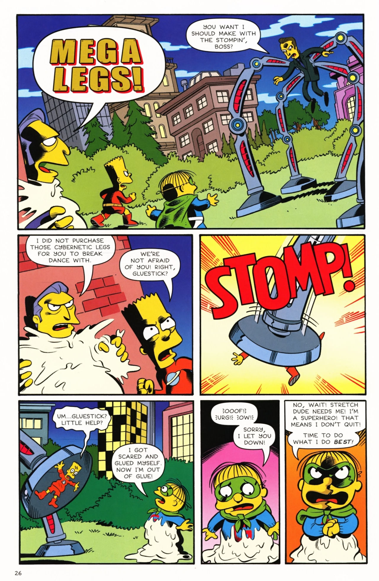 Read online Bongo Comics Presents Simpsons Super Spectacular comic -  Issue #11 - 28