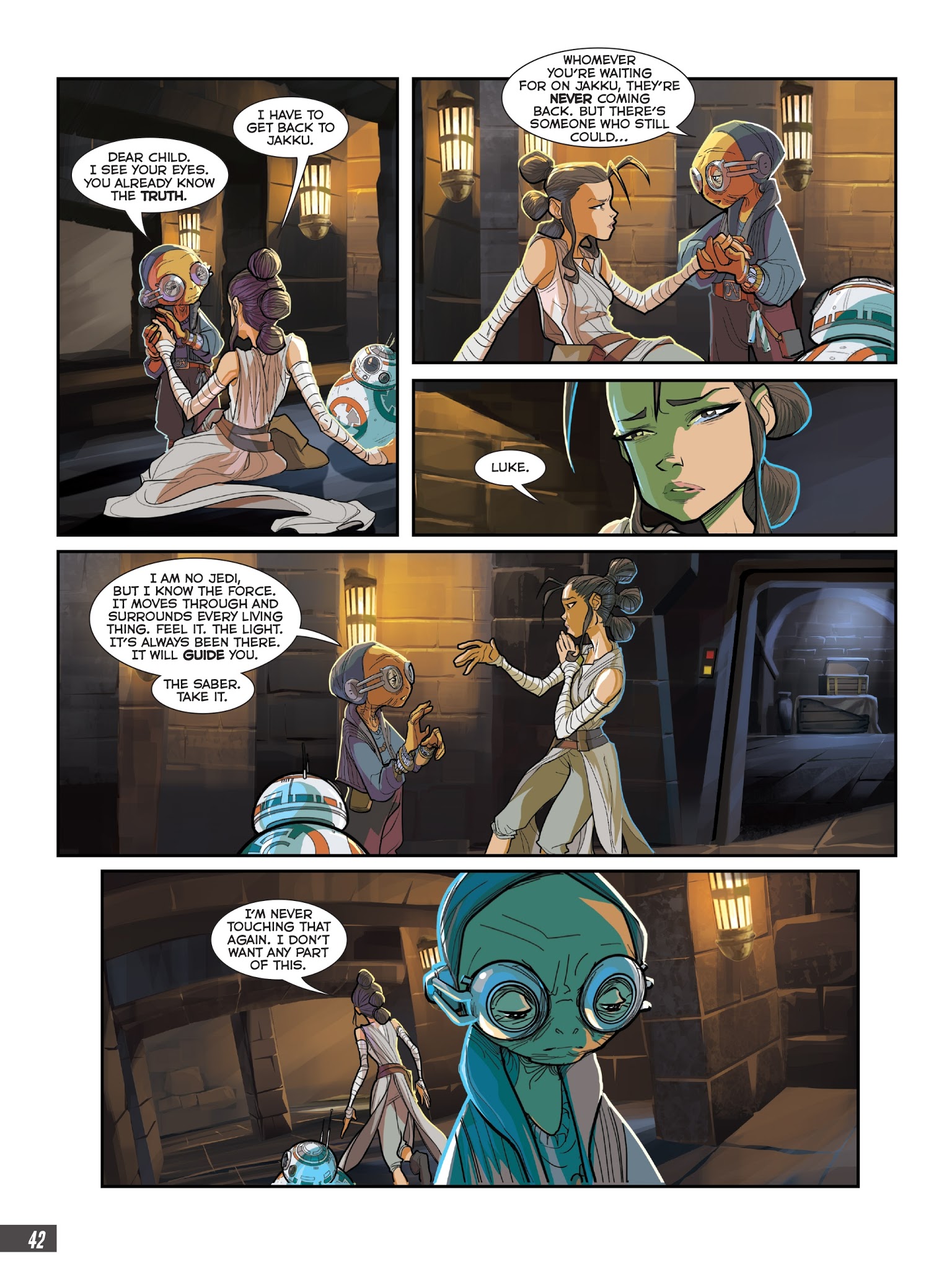 Read online Star Wars: The Force Awakens Graphic Novel Adaptation comic -  Issue # Full - 41