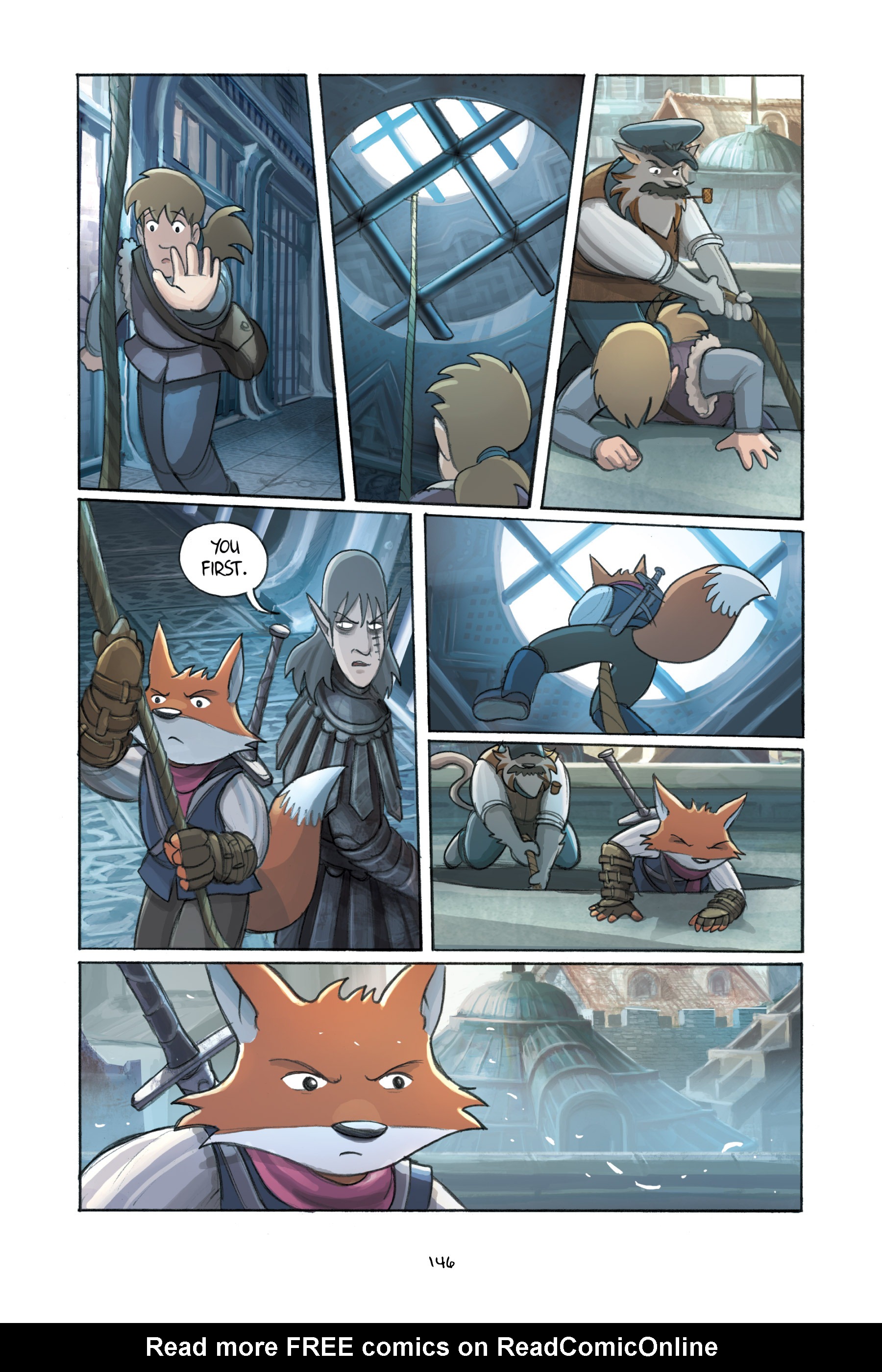 Read online Amulet comic -  Issue #4 - 146