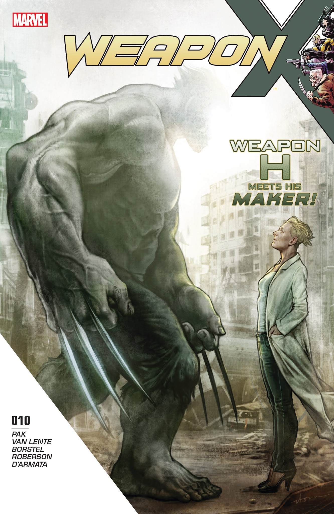 Read online Weapon X (2017) comic -  Issue #10 - 1