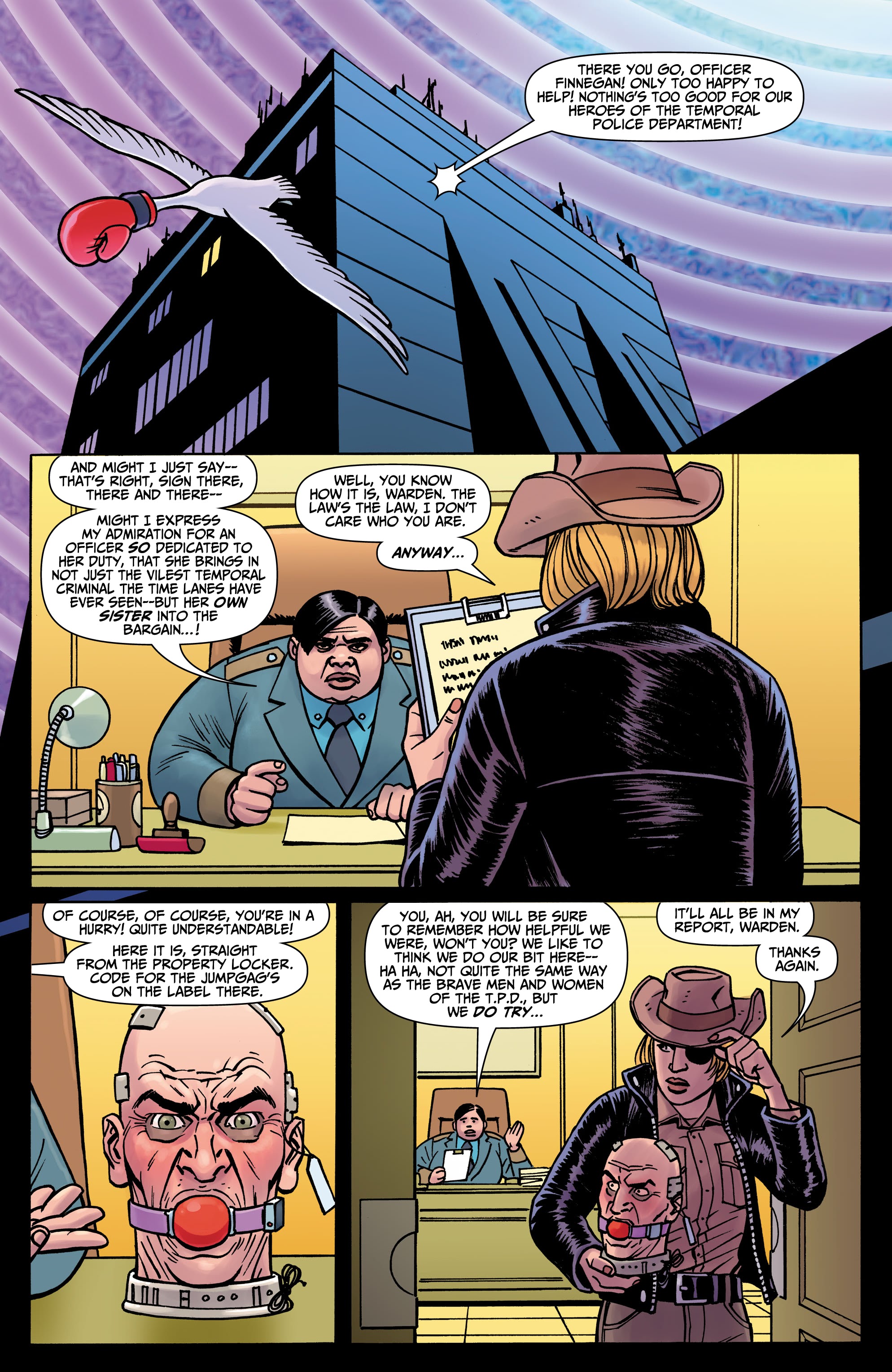 Read online Marjorie Finnegan, Temporal Criminal comic -  Issue #4 - 16