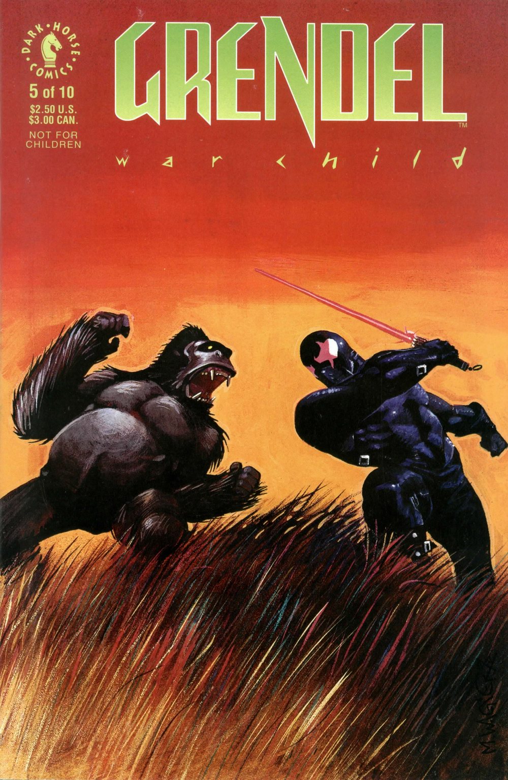 Read online Grendel: War Child comic -  Issue #5 - 1