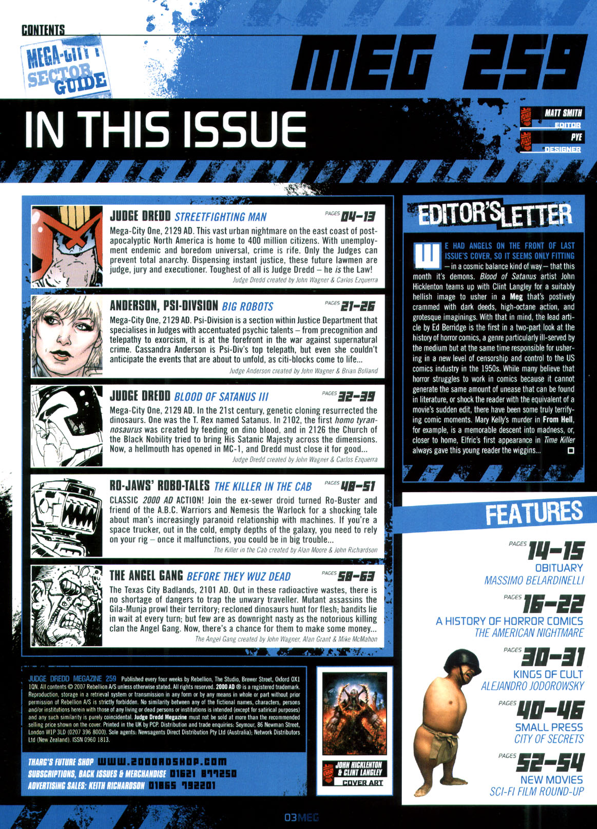 Read online Judge Dredd Megazine (Vol. 5) comic -  Issue #259 - 3