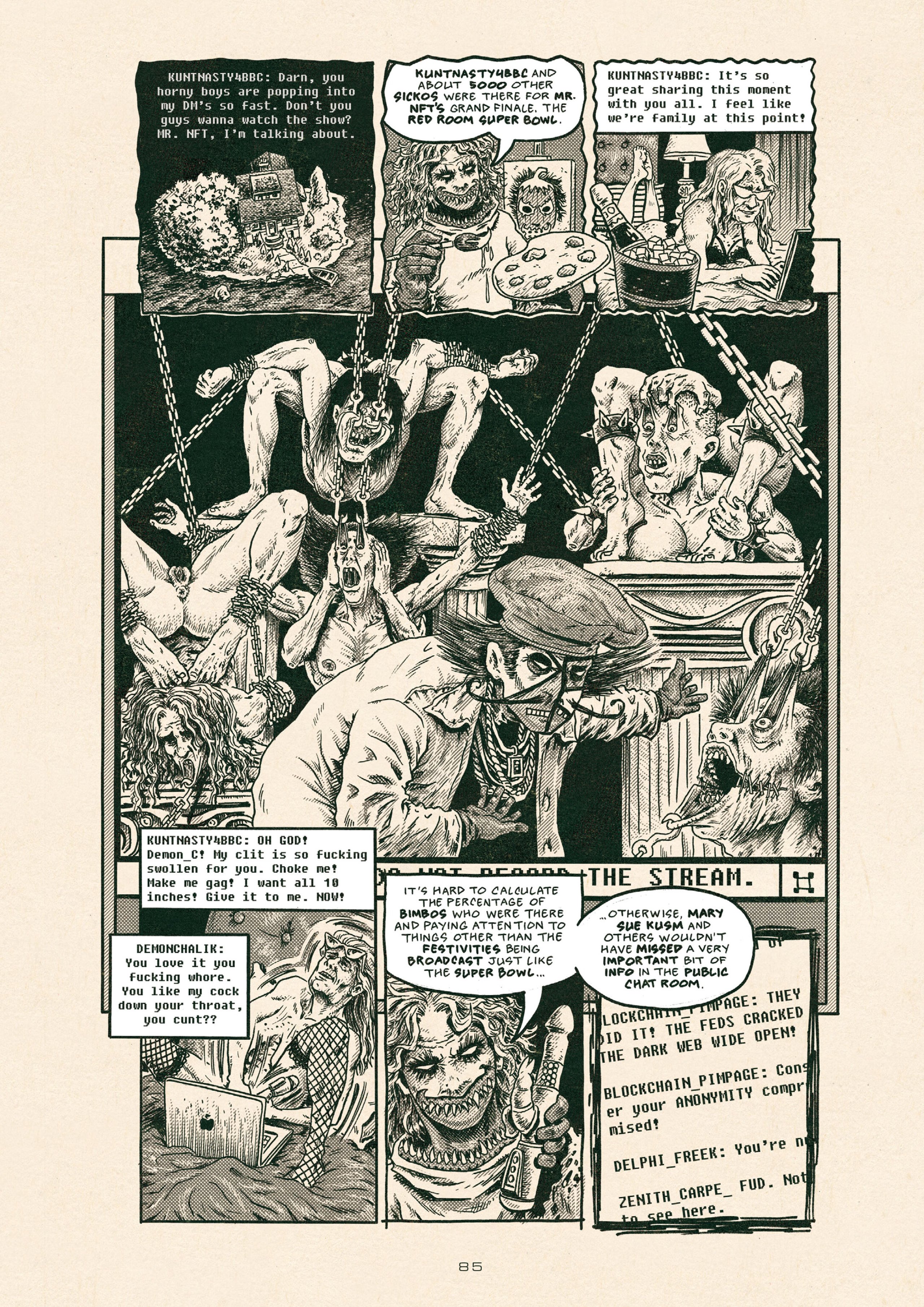 Read online Red Room: Trigger Warnings comic -  Issue # TPB - 95