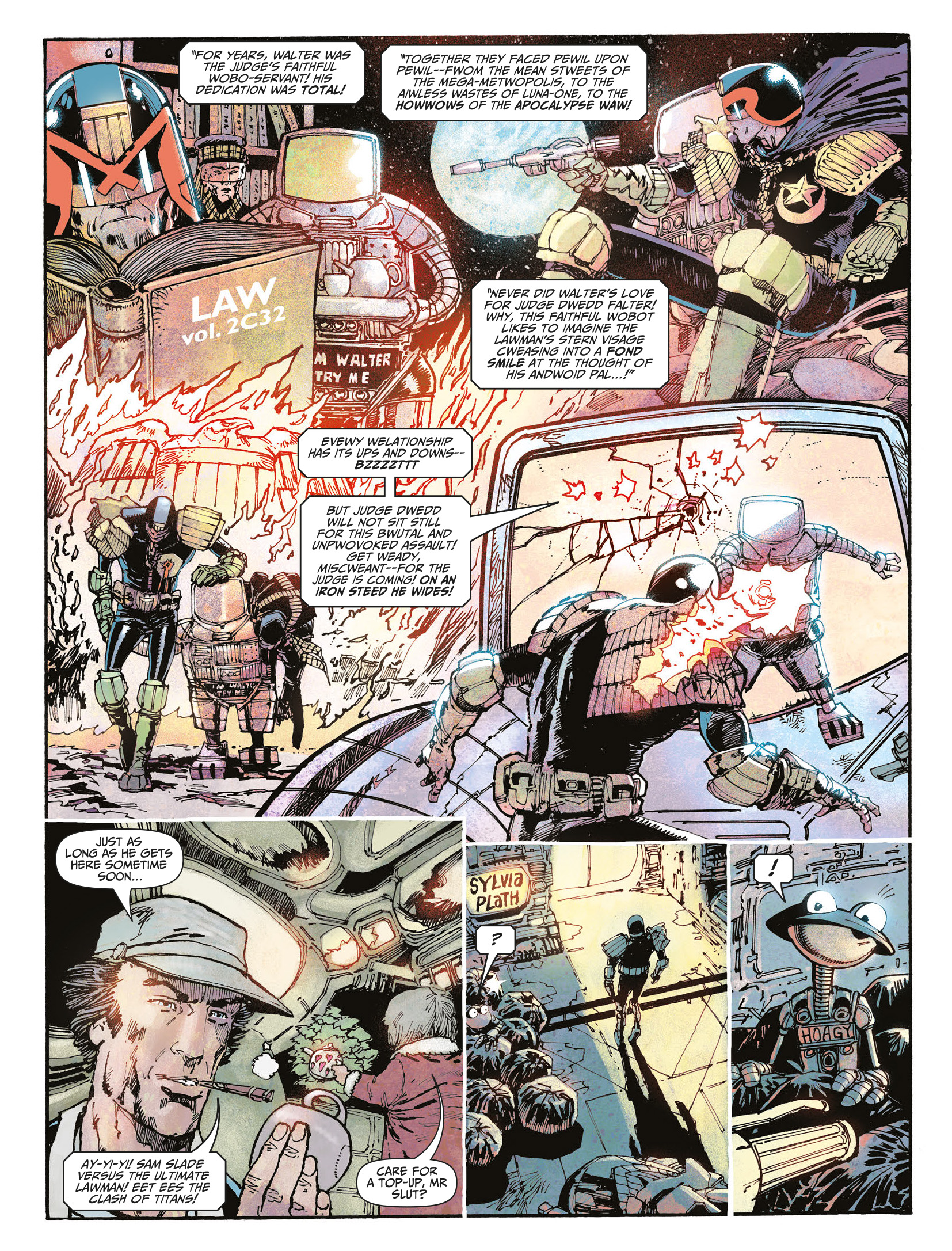 Read online 2000 AD comic -  Issue #2351 - 28