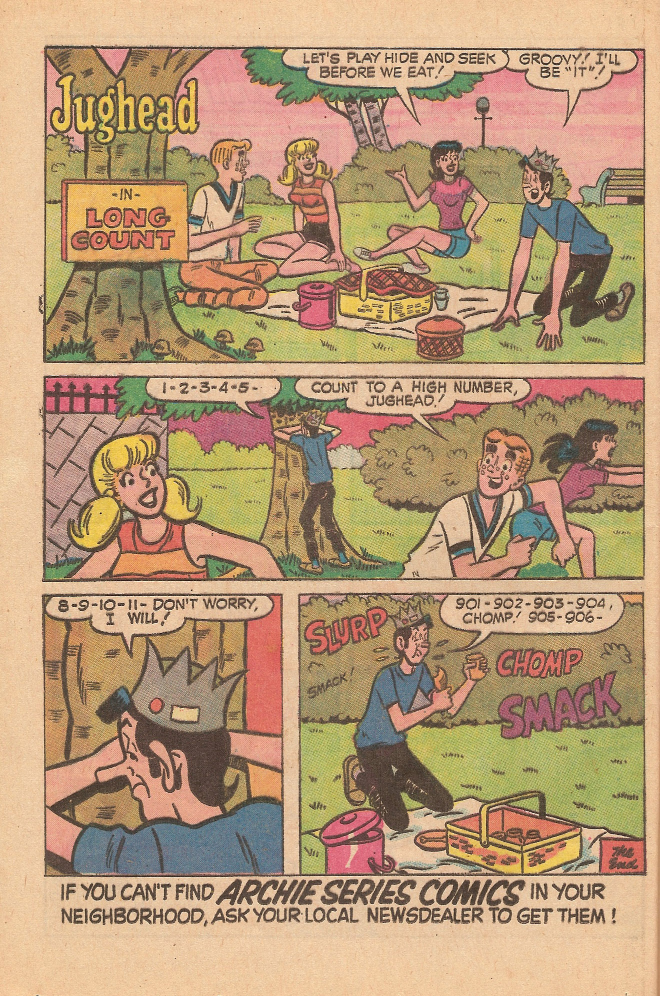 Read online Jughead's Jokes comic -  Issue #35 - 40