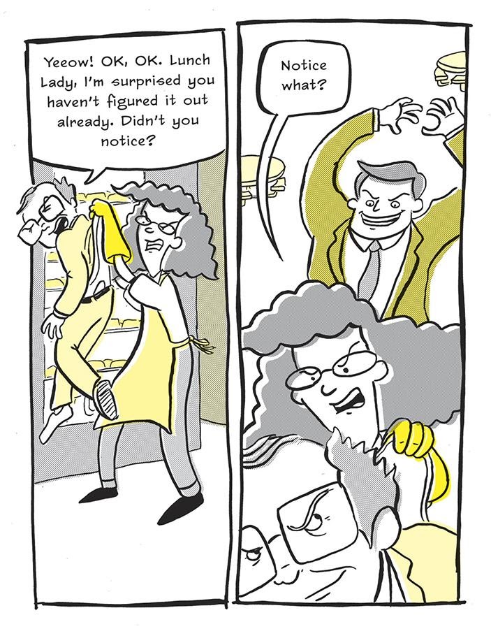 Read online Lunch Lady and the Schoolwide Scuffle comic -  Issue # TPB - 49