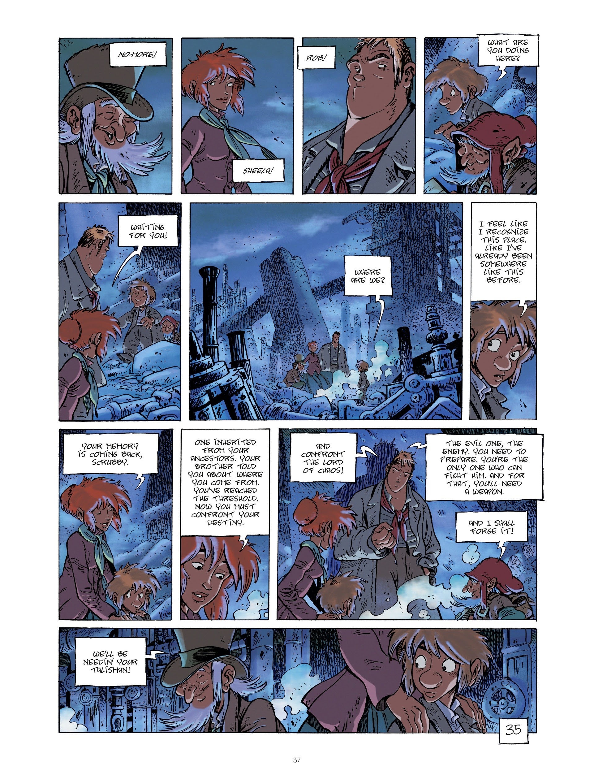 Read online The Legend of the Changeling comic -  Issue #5 - 37