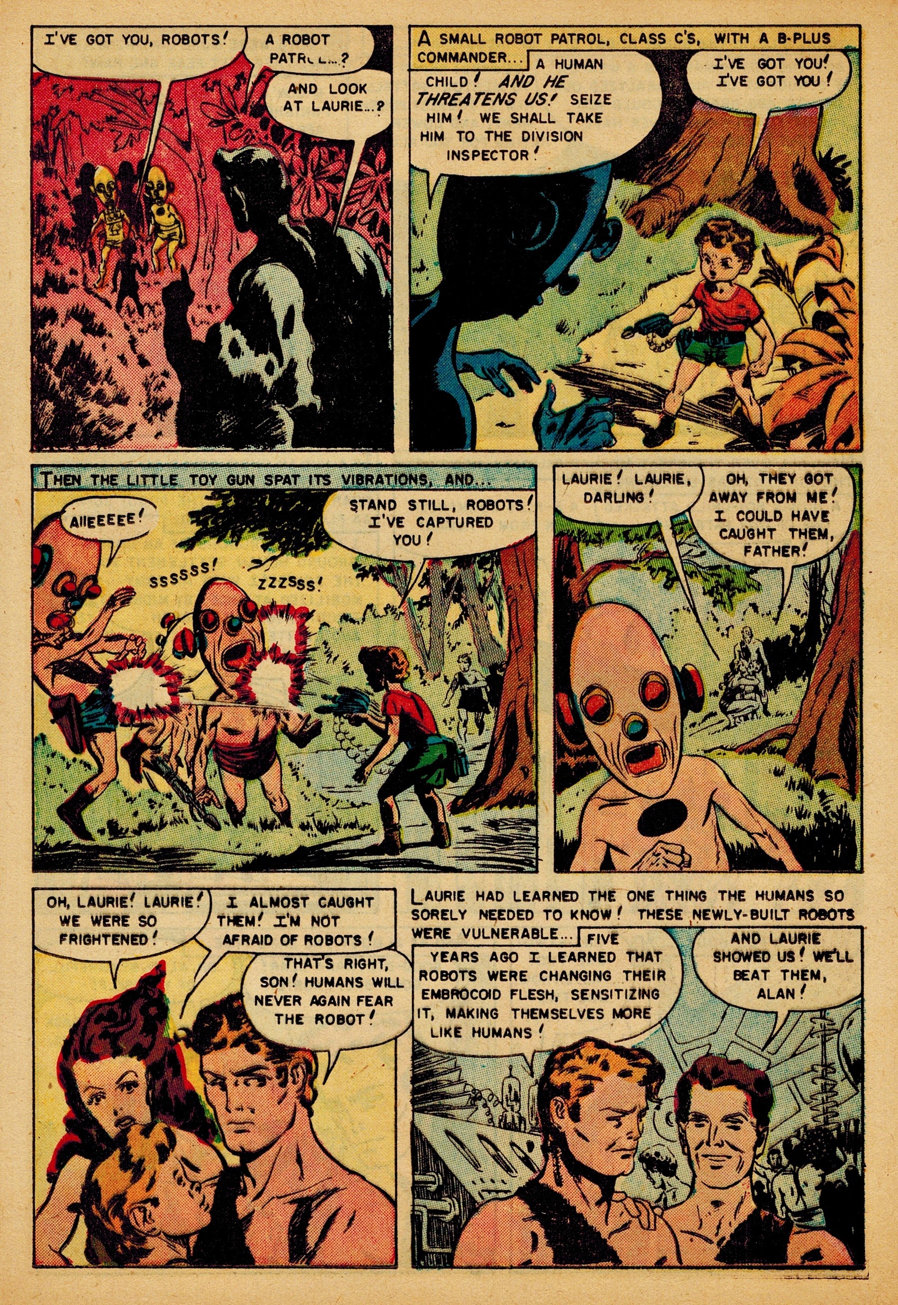 Read online Robotmen of the Lost Planet comic -  Issue # Full - 25