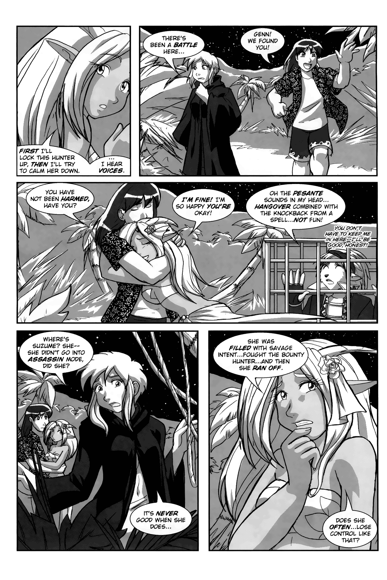 Read online Gold Digger/Ninja High School: Maidens of Twilight comic -  Issue #2 - 15