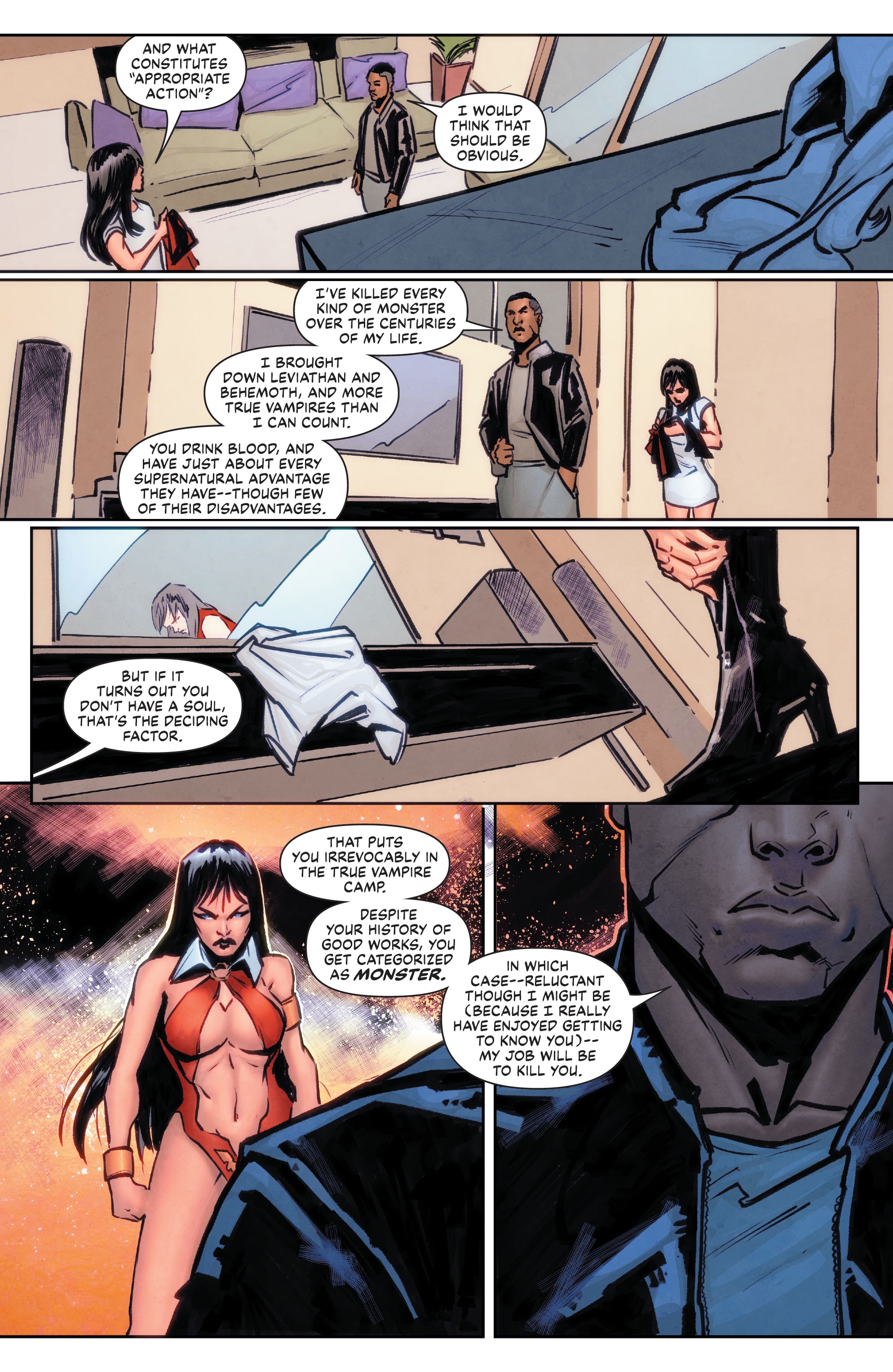 Read online Vampirella: Trial of the Soul One-Shot comic -  Issue # Full - 7