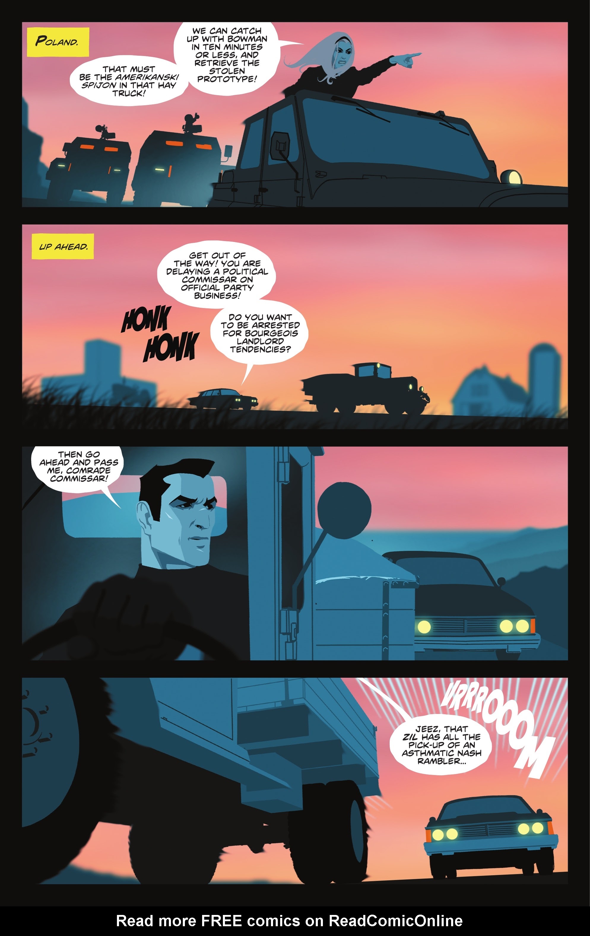 Read online Spy Hunter & Paper Boy comic -  Issue #2 - 2