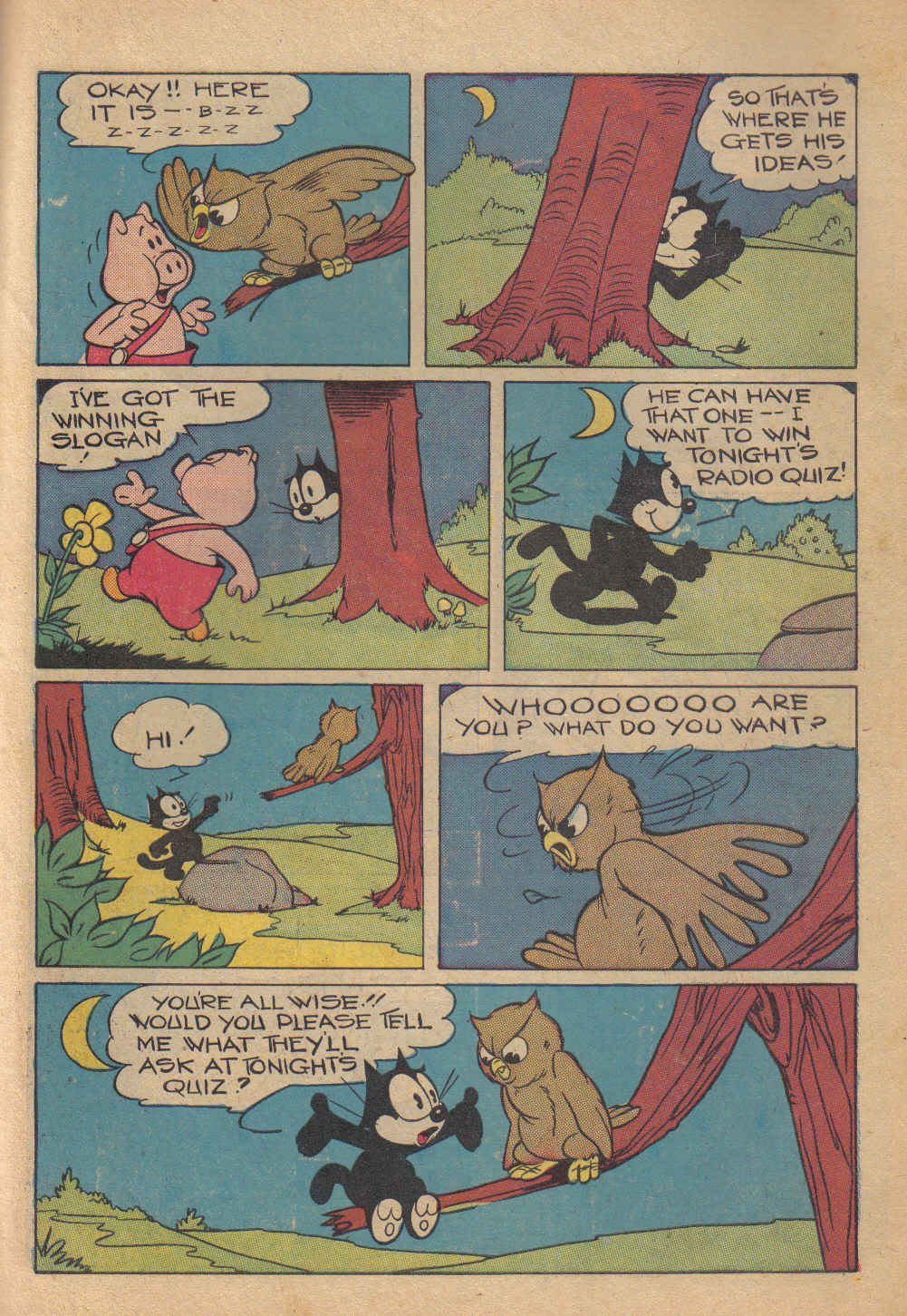 Read online Felix the Cat (1948) comic -  Issue #5 - 39