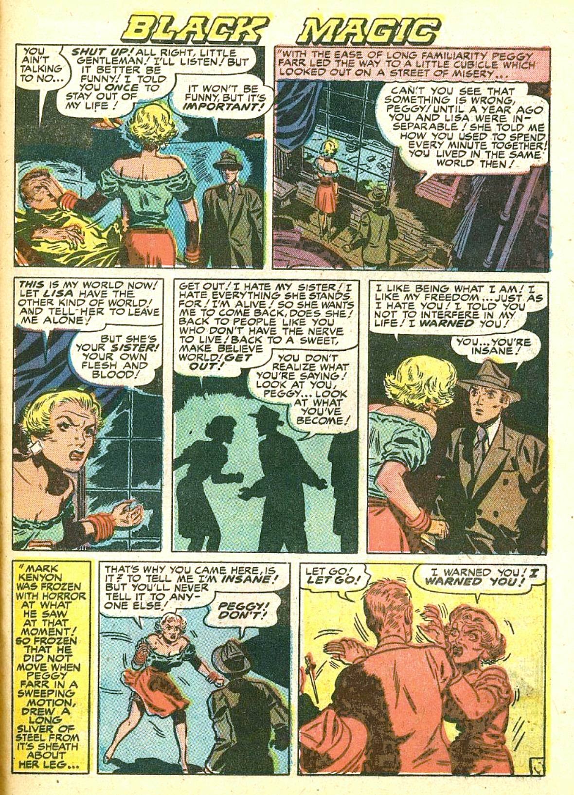 Read online Black Magic (1950) comic -  Issue #3 - 32