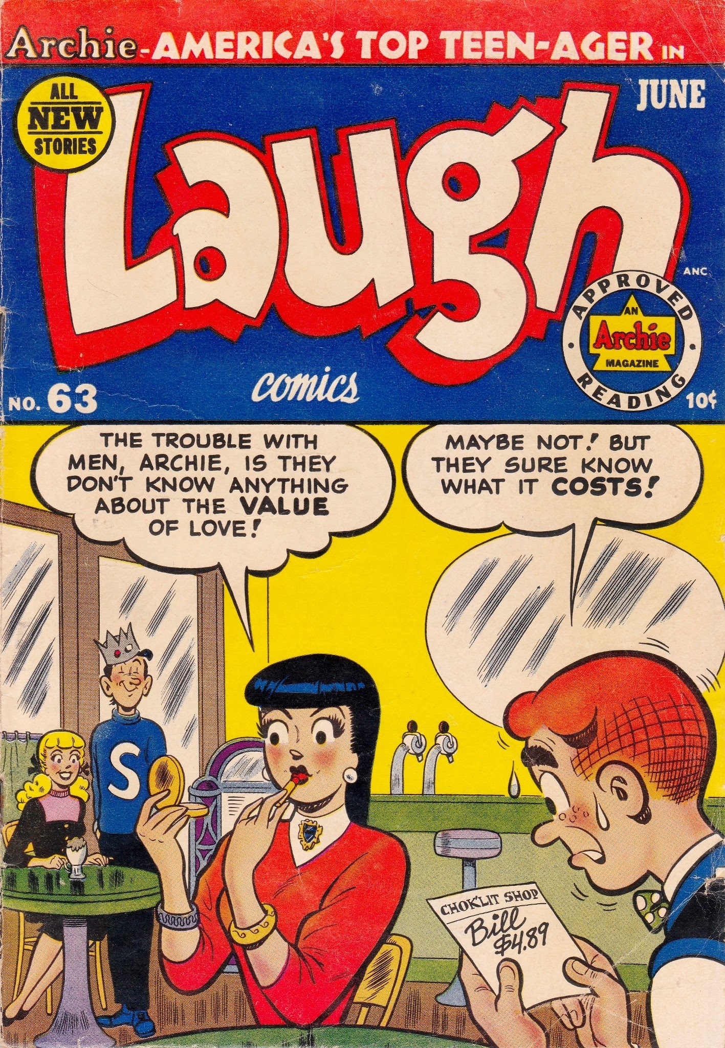 Read online Laugh (Comics) comic -  Issue #63 - 1