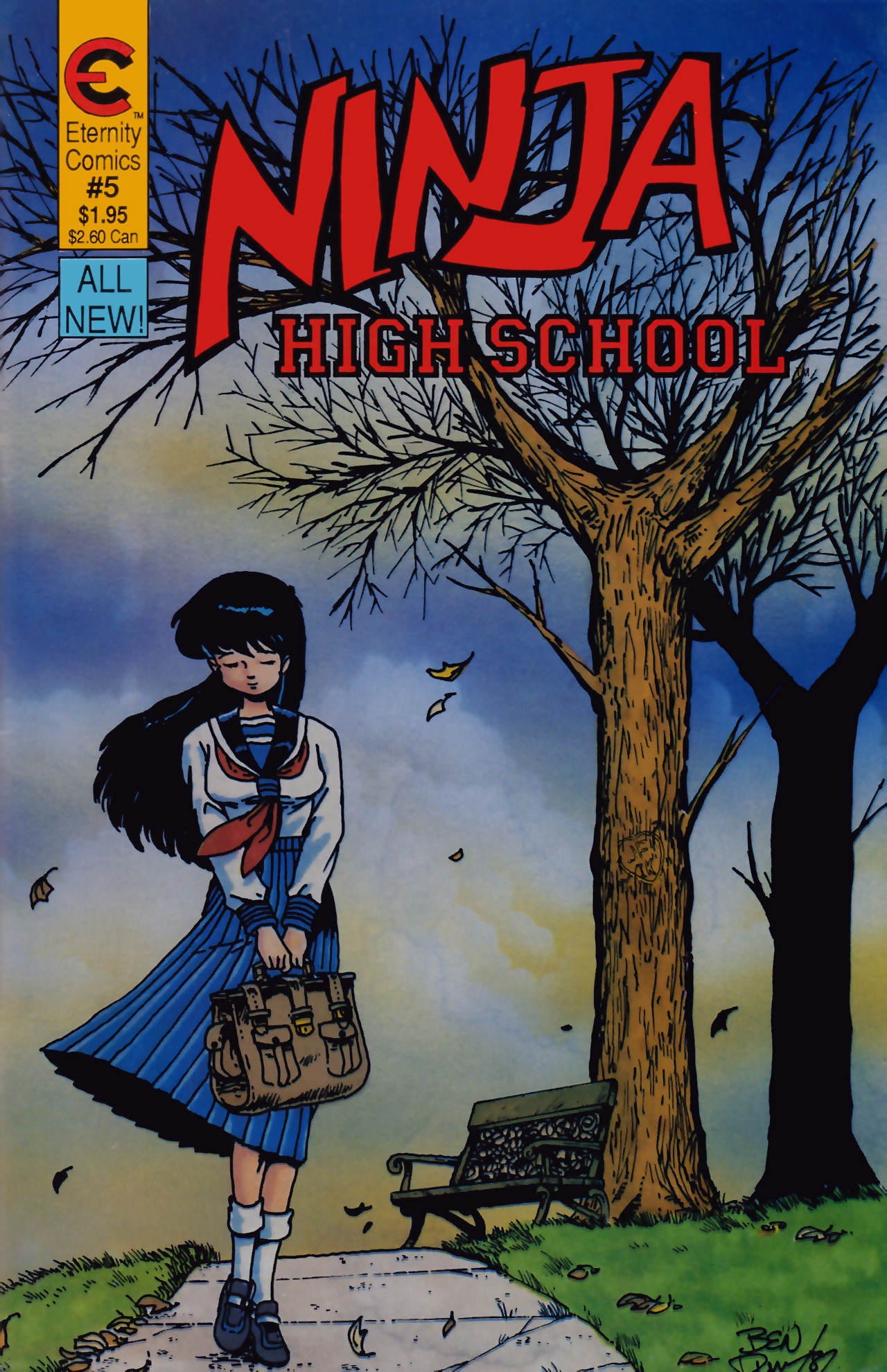 Read online Ninja High School (1986) comic -  Issue #5 - 1