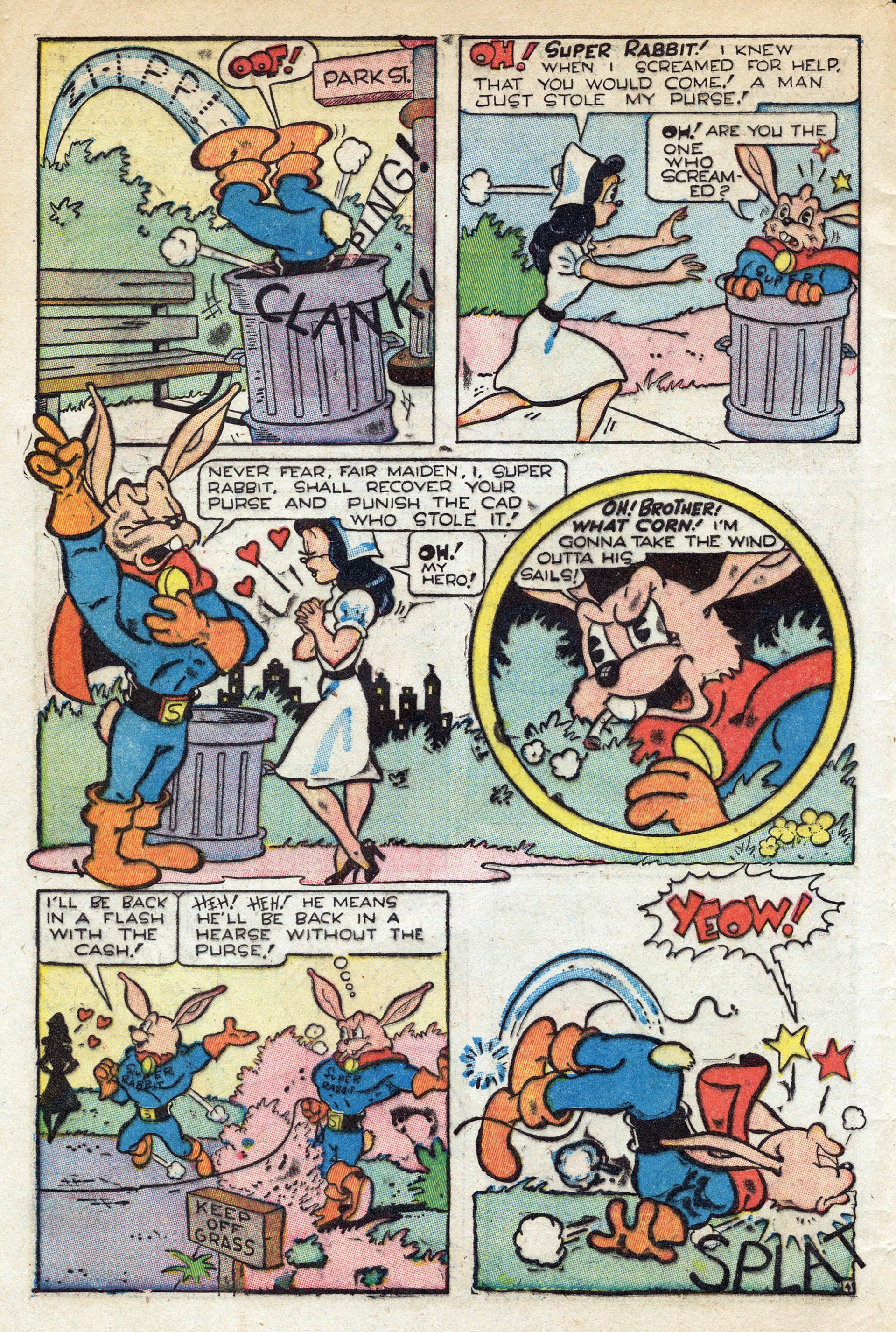 Read online Super Rabbit comic -  Issue #7 - 6