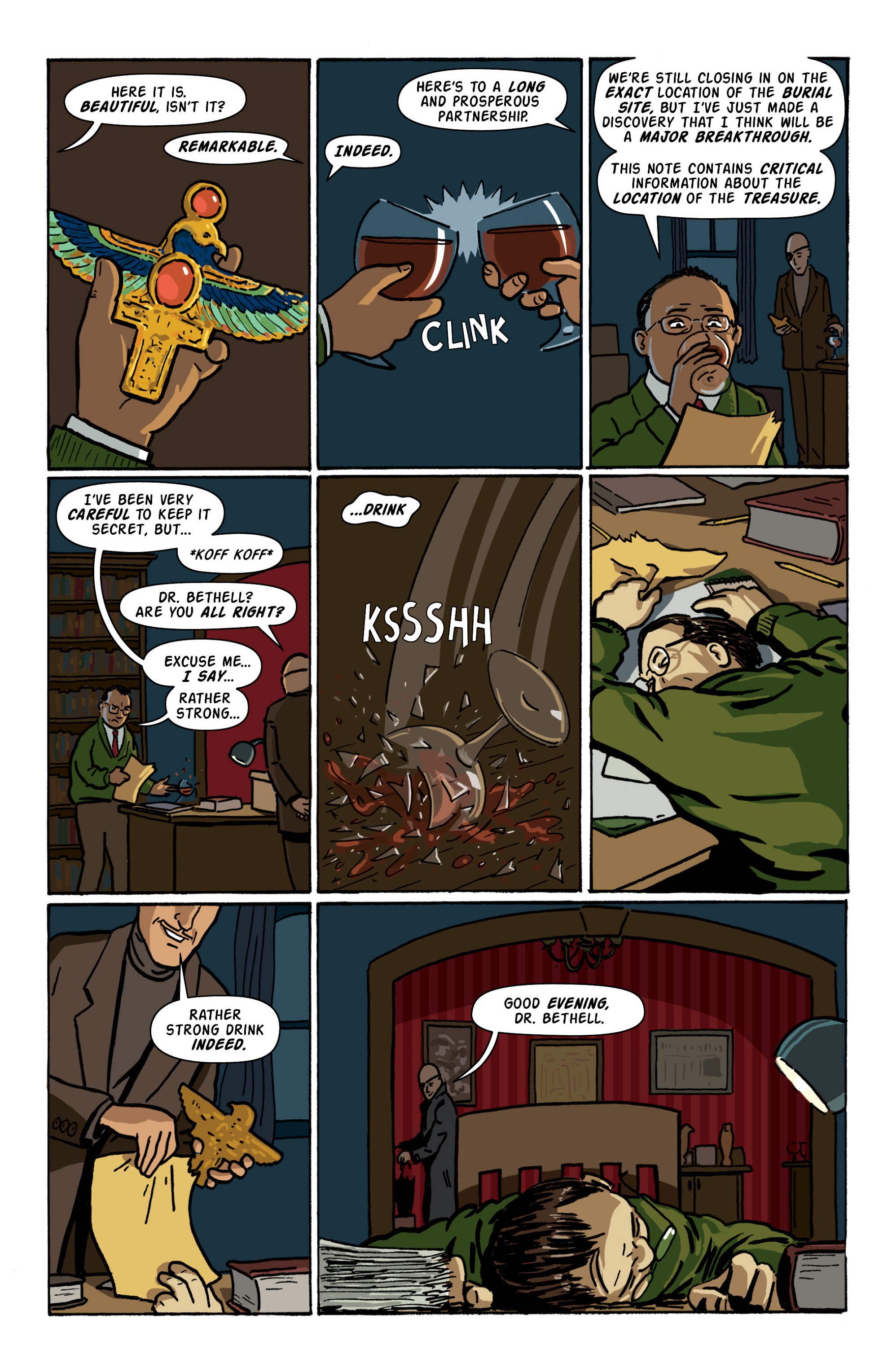 Read online Rocket Robinson and the Pharaoh's Fortune comic -  Issue # TPB (Part 1) - 7