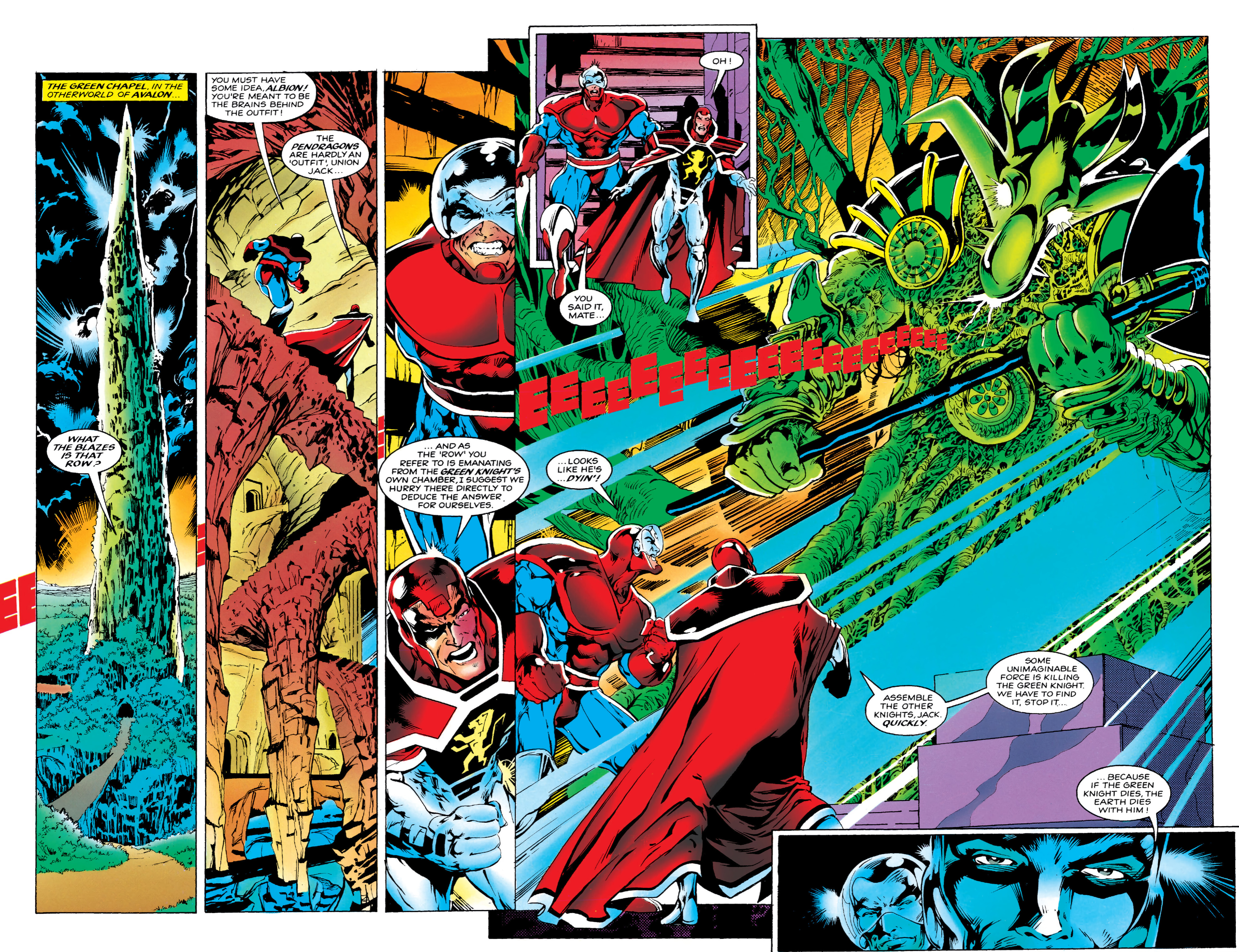 Read online Knights of Pendragon Omnibus comic -  Issue # TPB (Part 7) - 95
