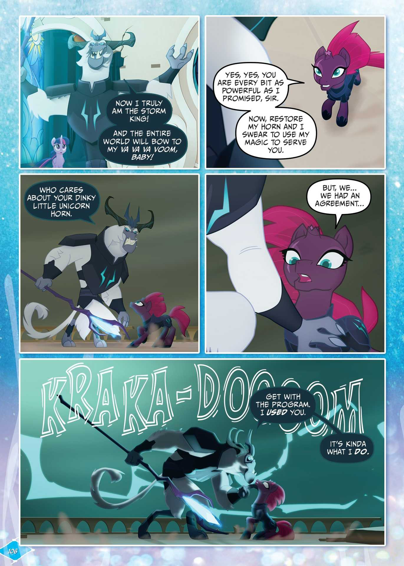 Read online My Little Pony: The Movie Adaptation comic -  Issue # TPB - 107