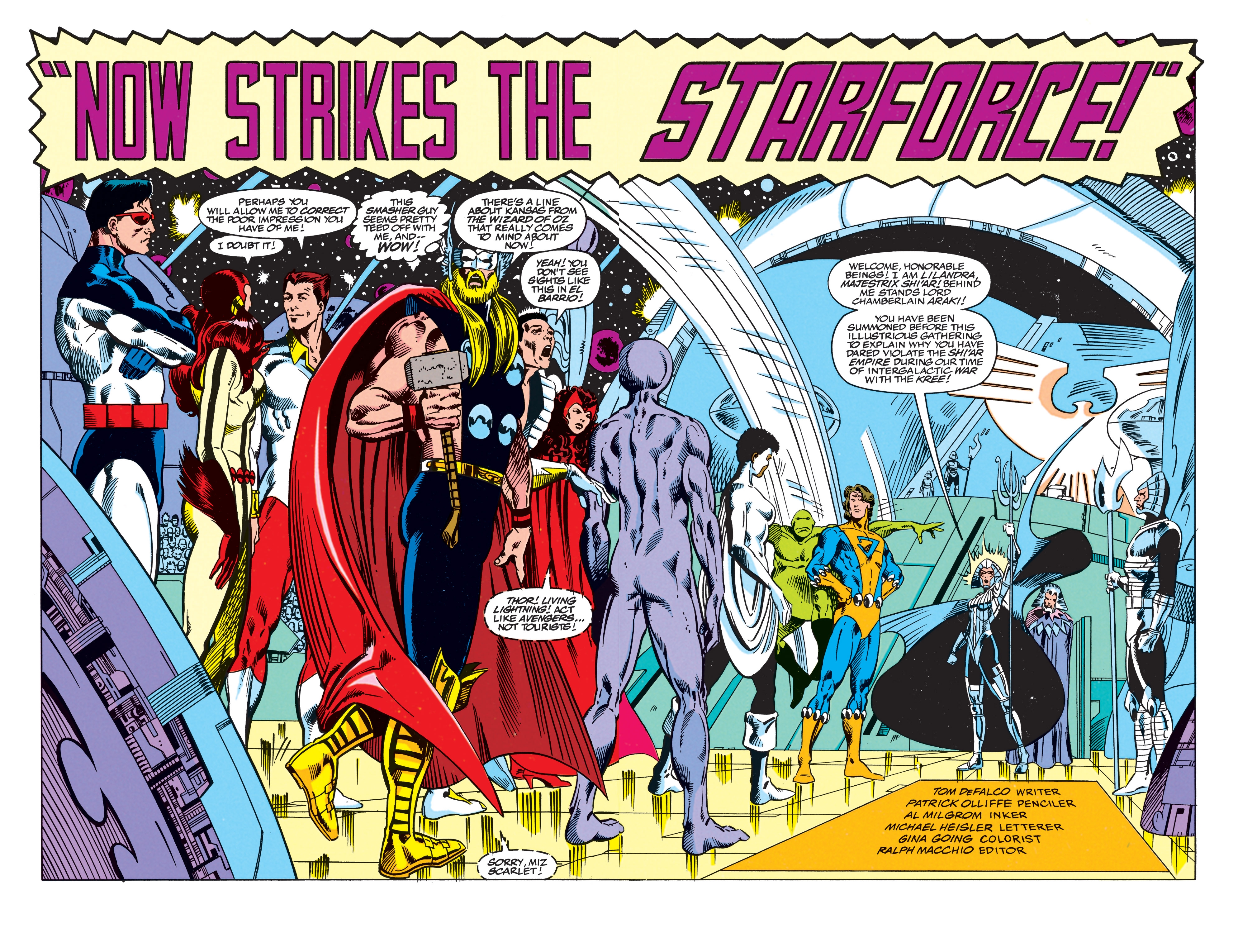 Read online Avengers Epic Collection: Operation Galactic Storm comic -  Issue # TPB (Part 3) - 94