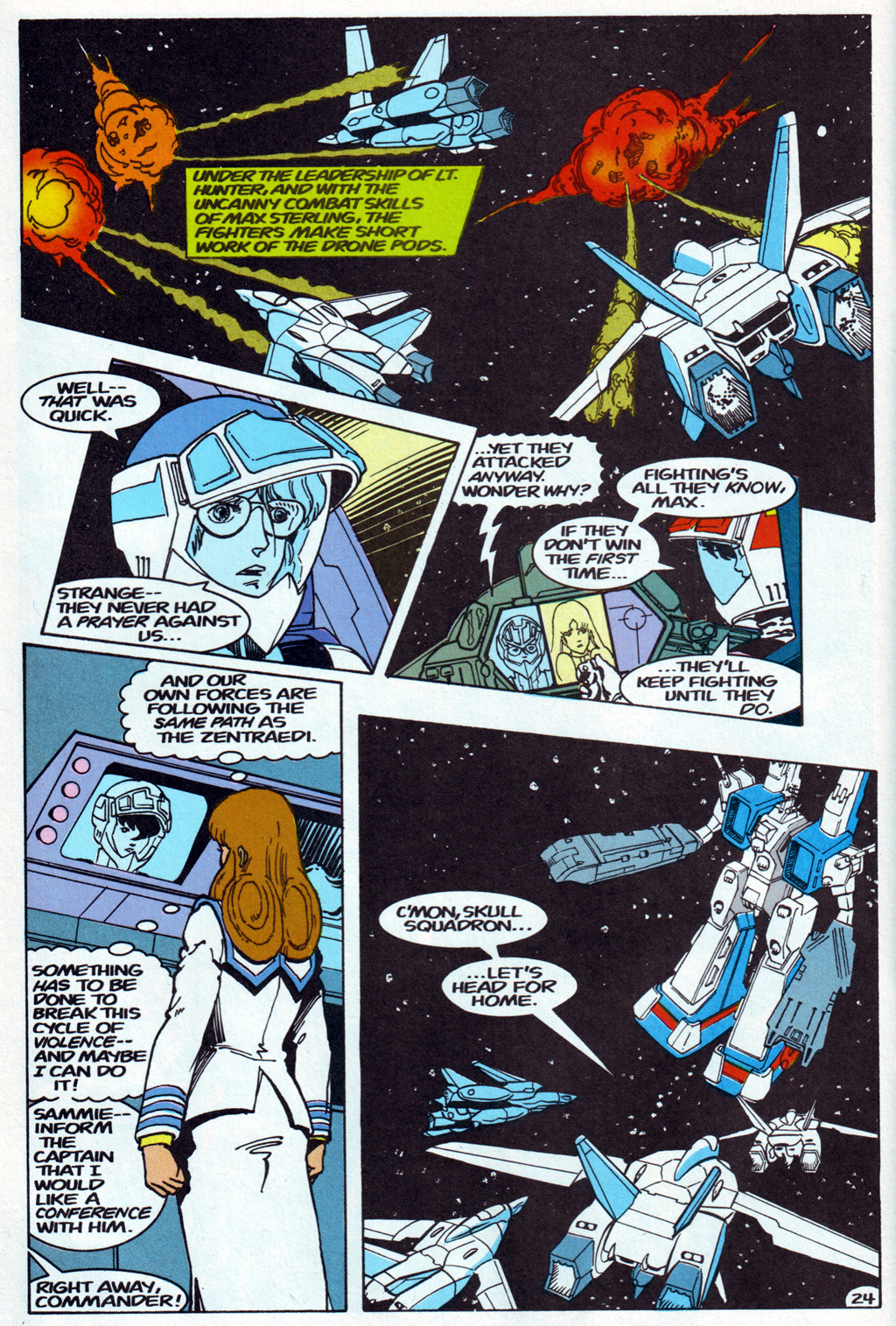 Read online Robotech The Macross Saga comic -  Issue #23 - 25