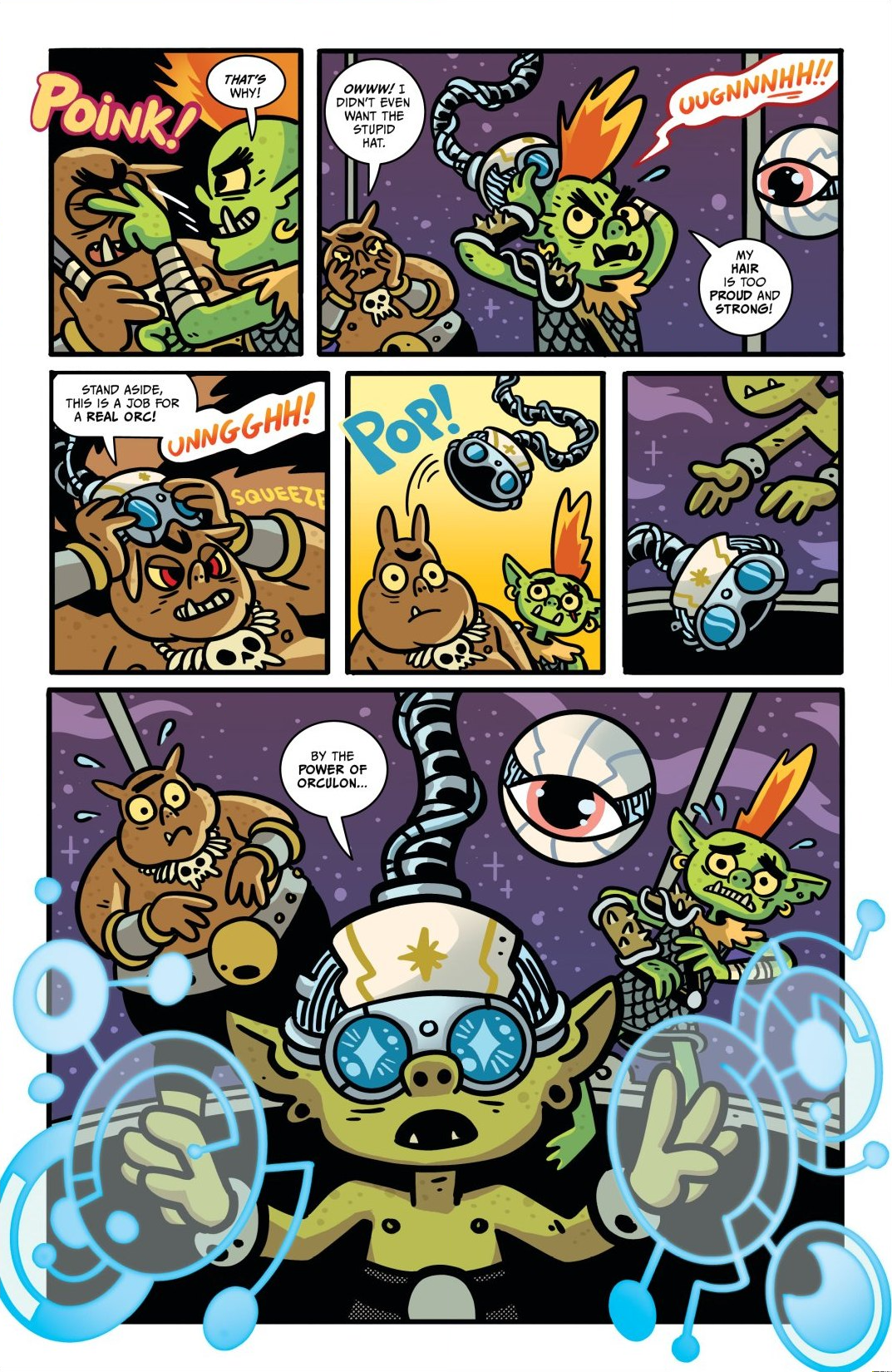 Read online Orcs in Space comic -  Issue # TPB - 21