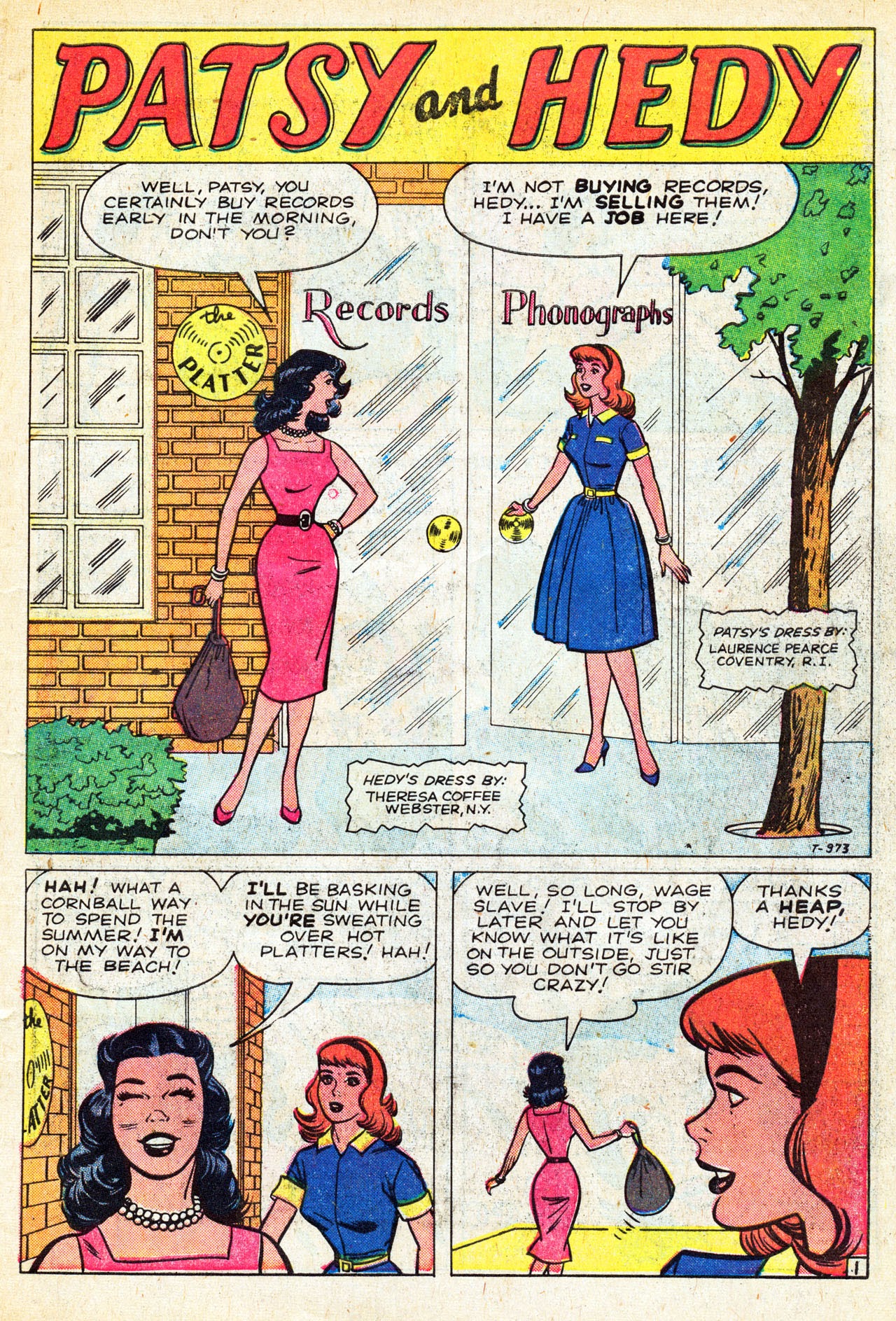 Read online Patsy and Hedy comic -  Issue #73 - 3