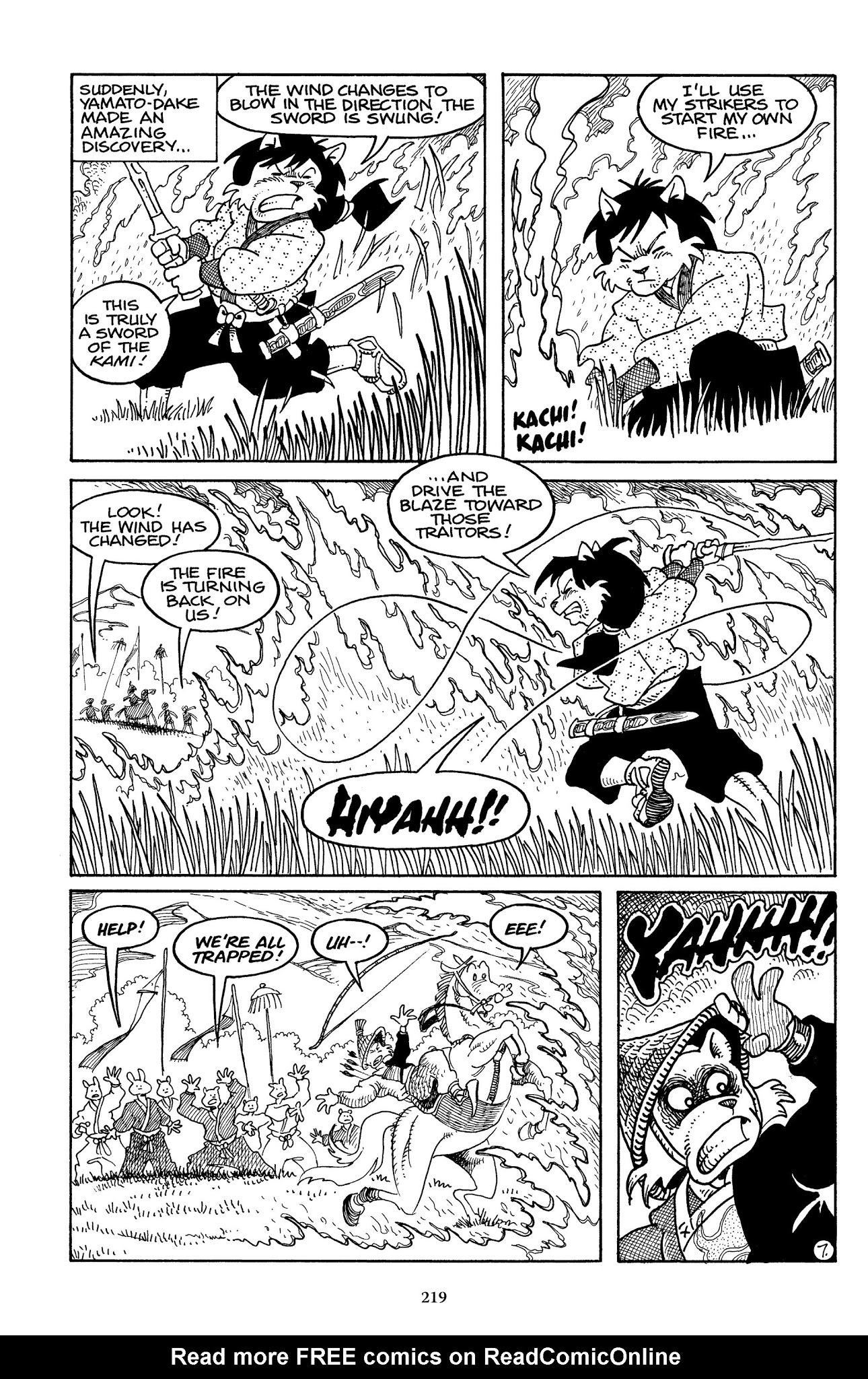Read online The Usagi Yojimbo Saga comic -  Issue # TPB 2 - 218