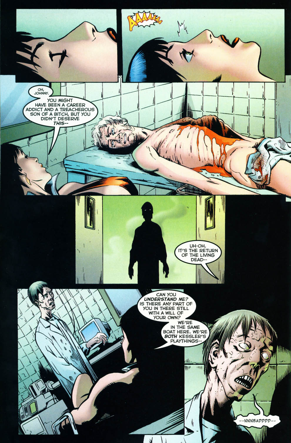Read online Vampirella (2001) comic -  Issue #20 - 21