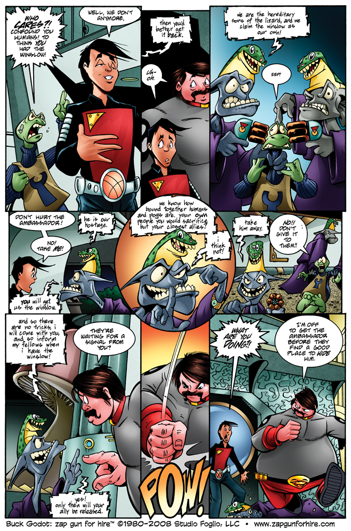 Read online Buck Godot - Zap Gun For Hire comic -  Issue #3 - 14