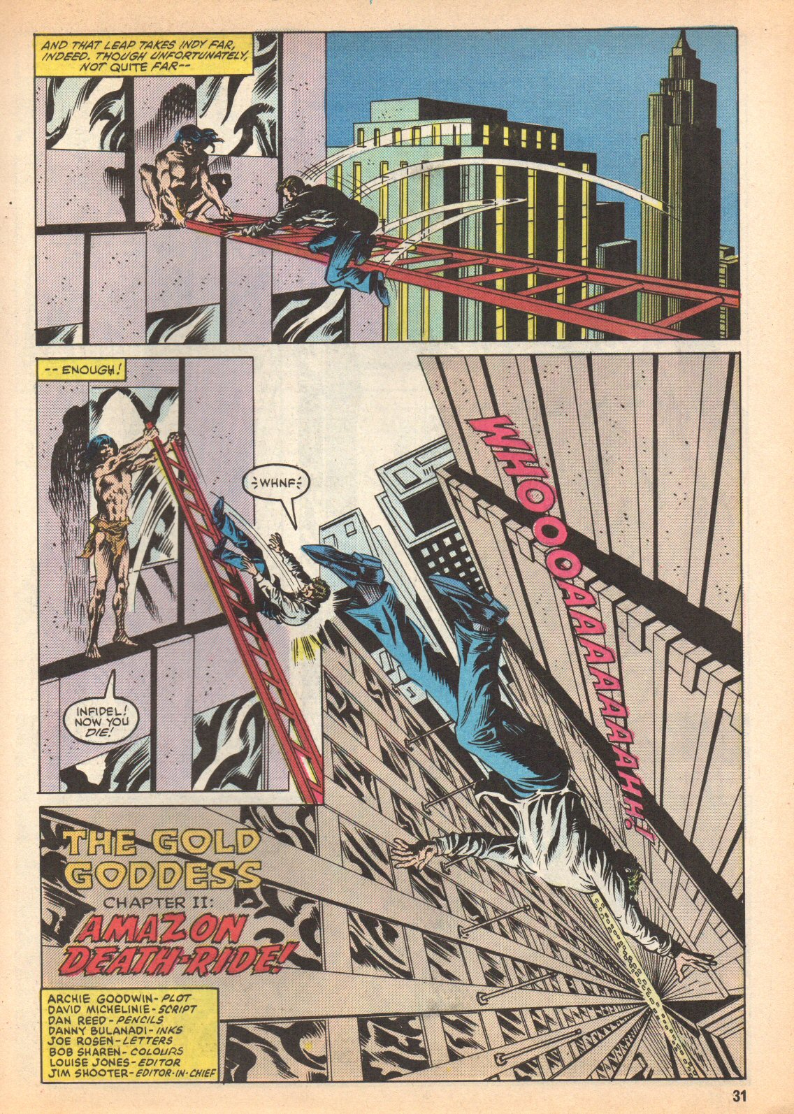 Read online Indiana Jones comic -  Issue #7 - 31