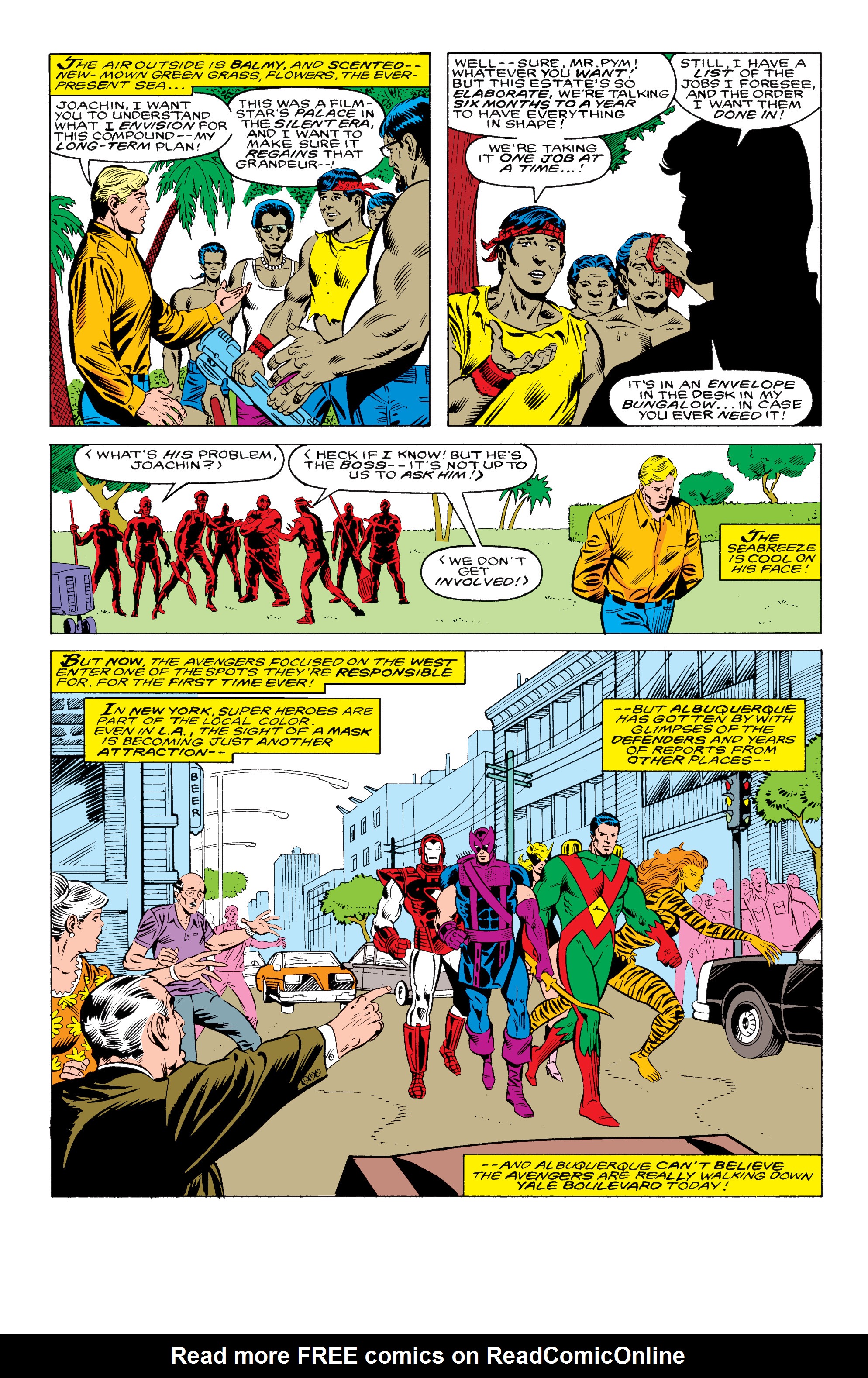 Read online Avengers West Coast Epic Collection: How The West Was Won comic -  Issue #Avengers West Coast Epic Collection Lost in Space-Time (Part 3) - 100